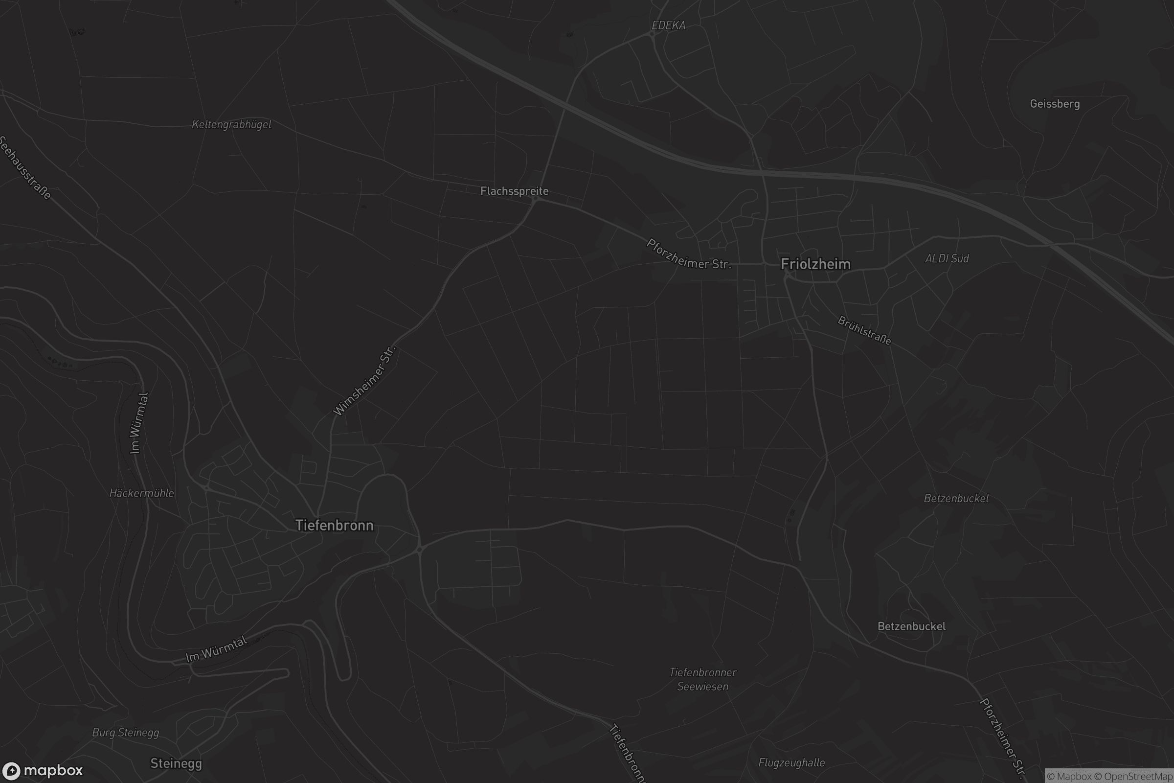 Karte von Friolzheim