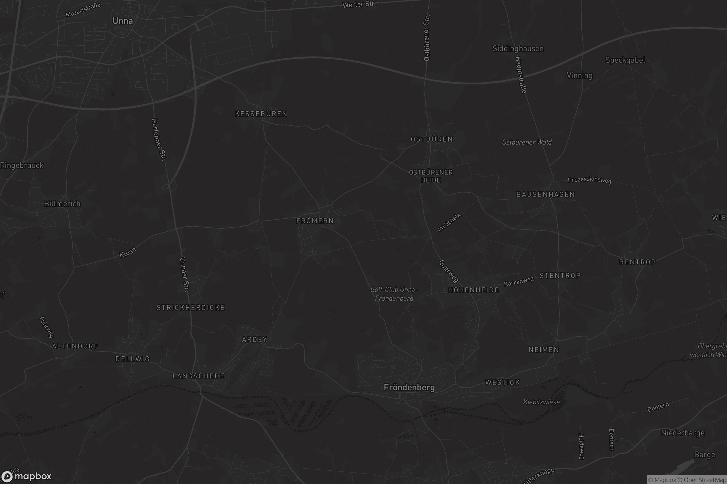 Karte von Fröndenberg/Ruhr