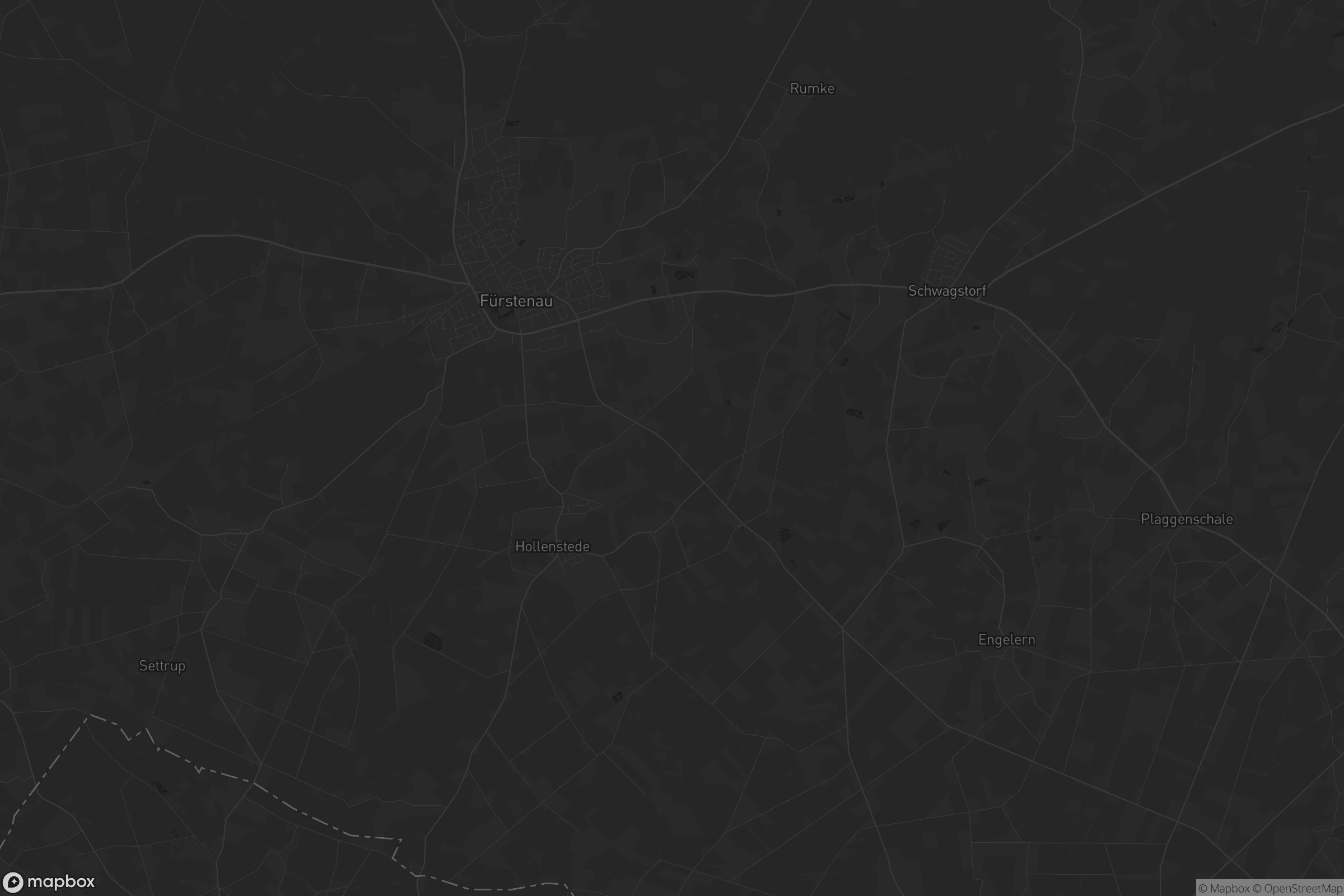 Karte von Fürstenau