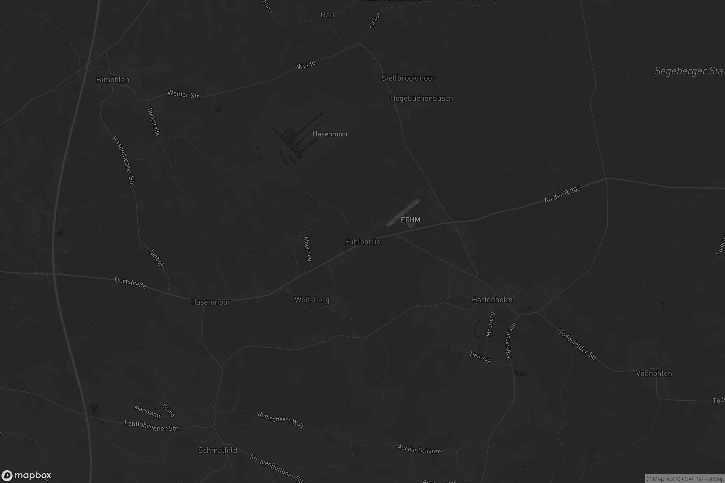 Karte von Fuhlenrüe