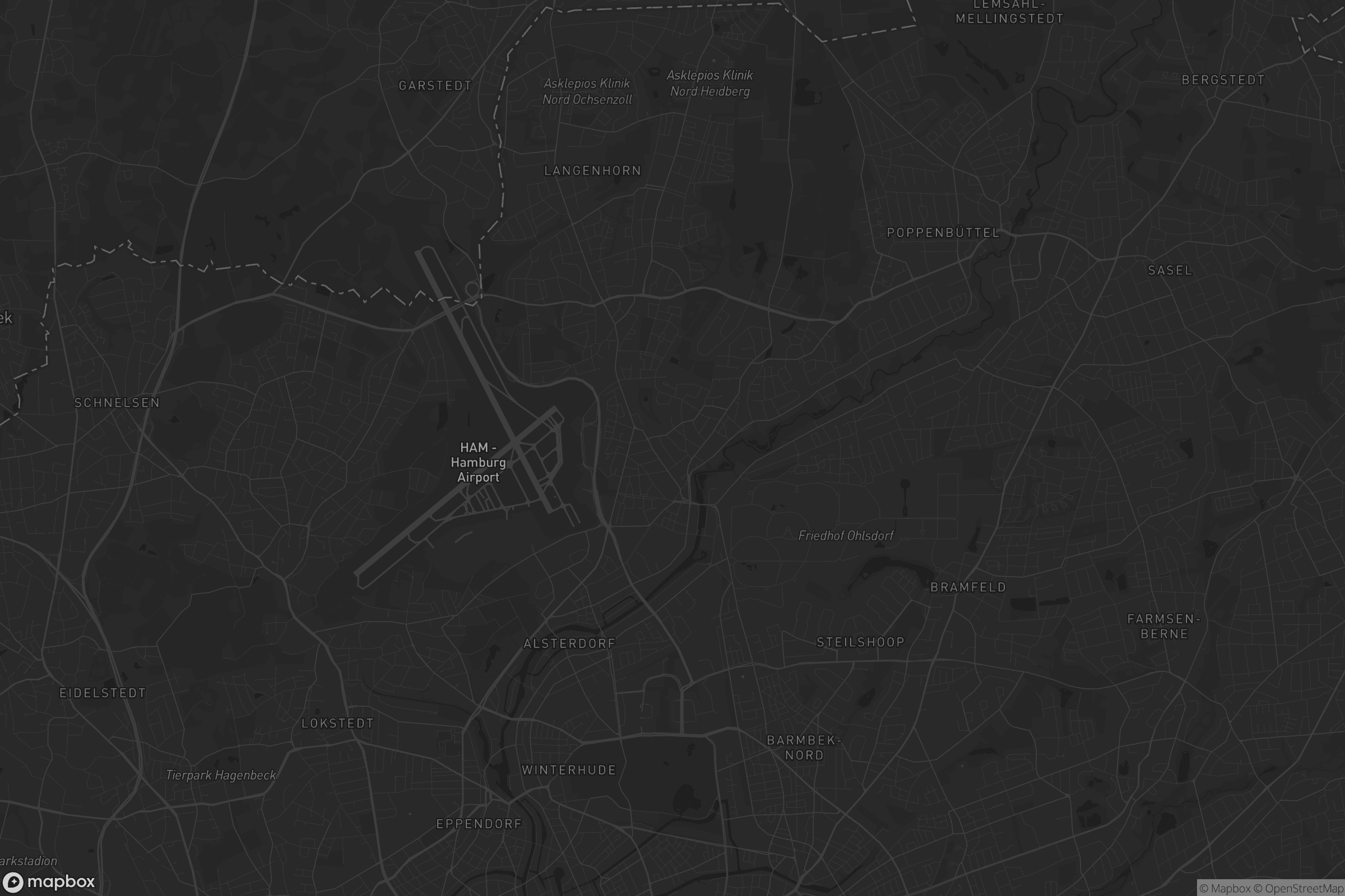 Karte von Fuhlsbüttel