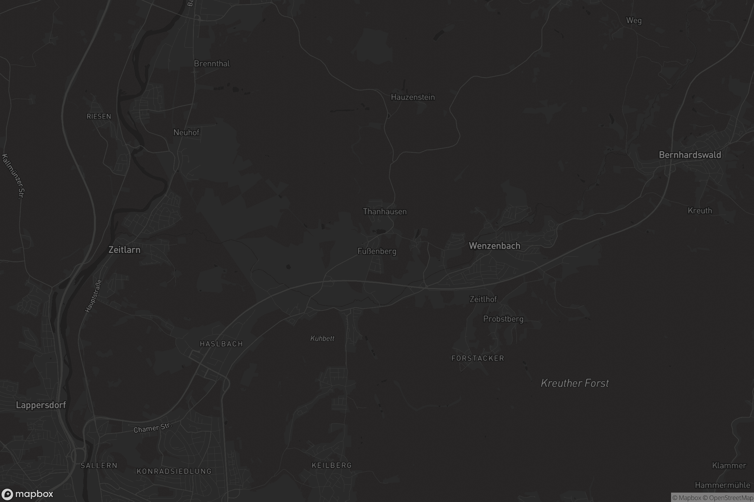 Karte von Fußenberg