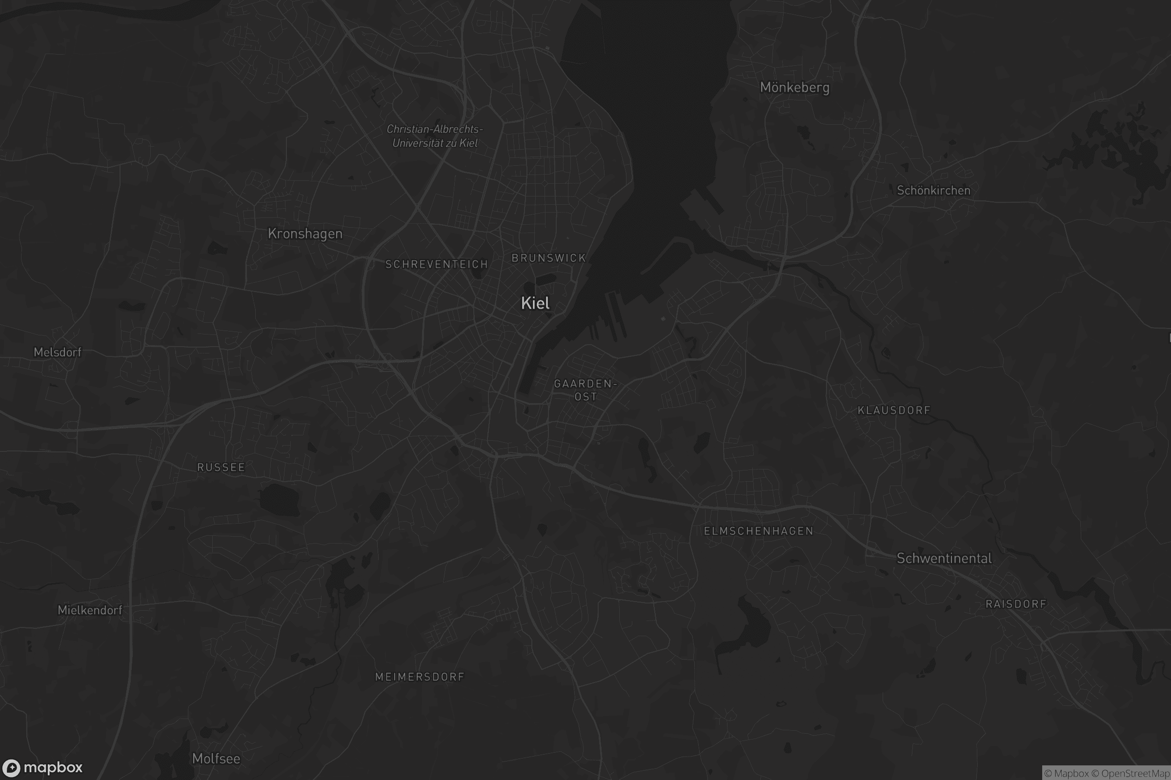 Karte von Gaarden-Ost