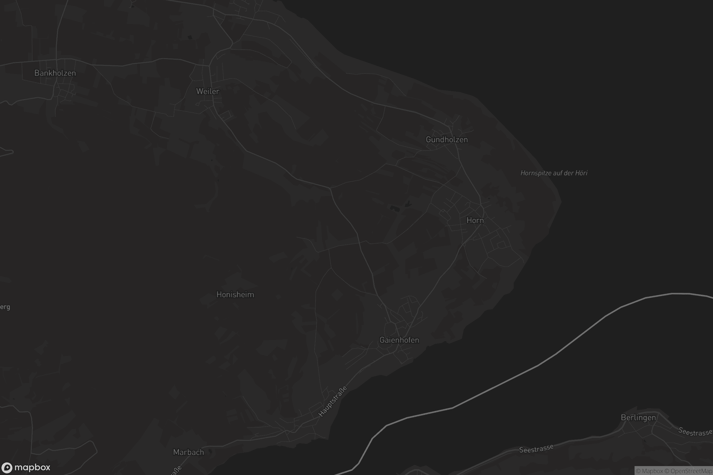 Karte von Gaienhofen