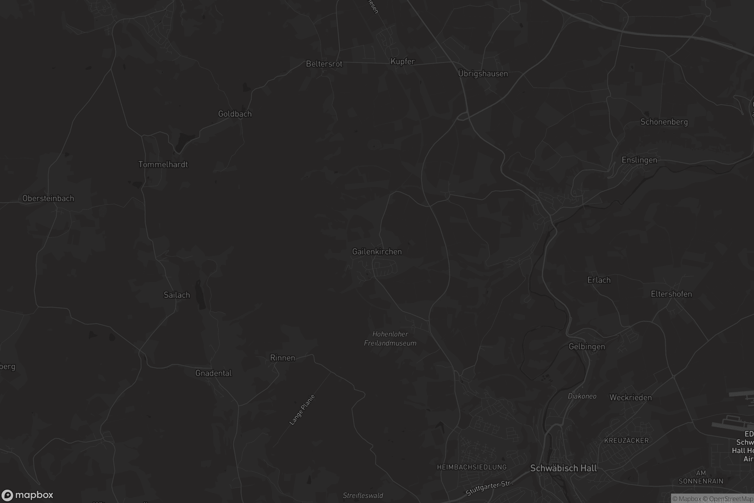 Karte von Gailenkirchen