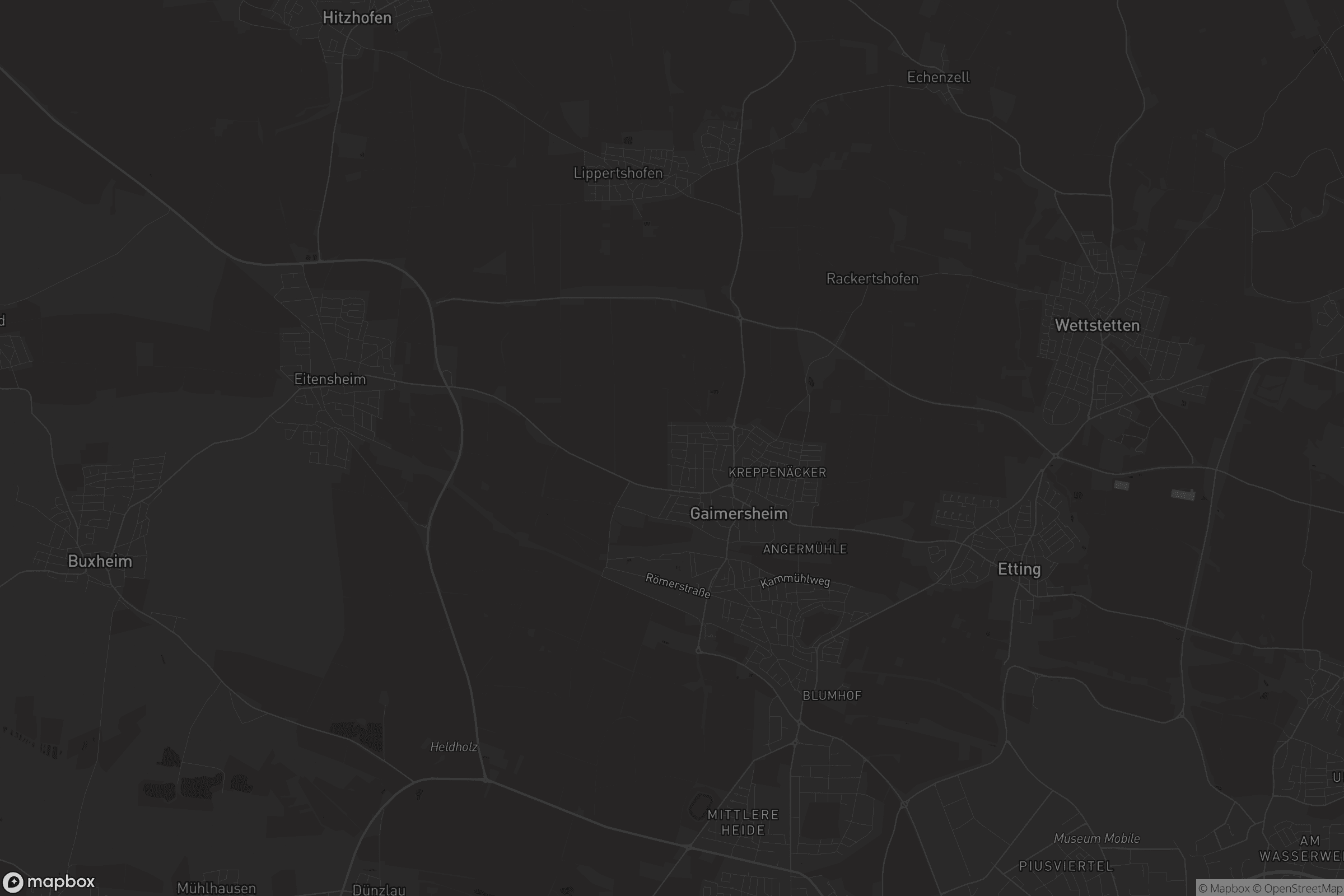 Karte von Gaimersheim