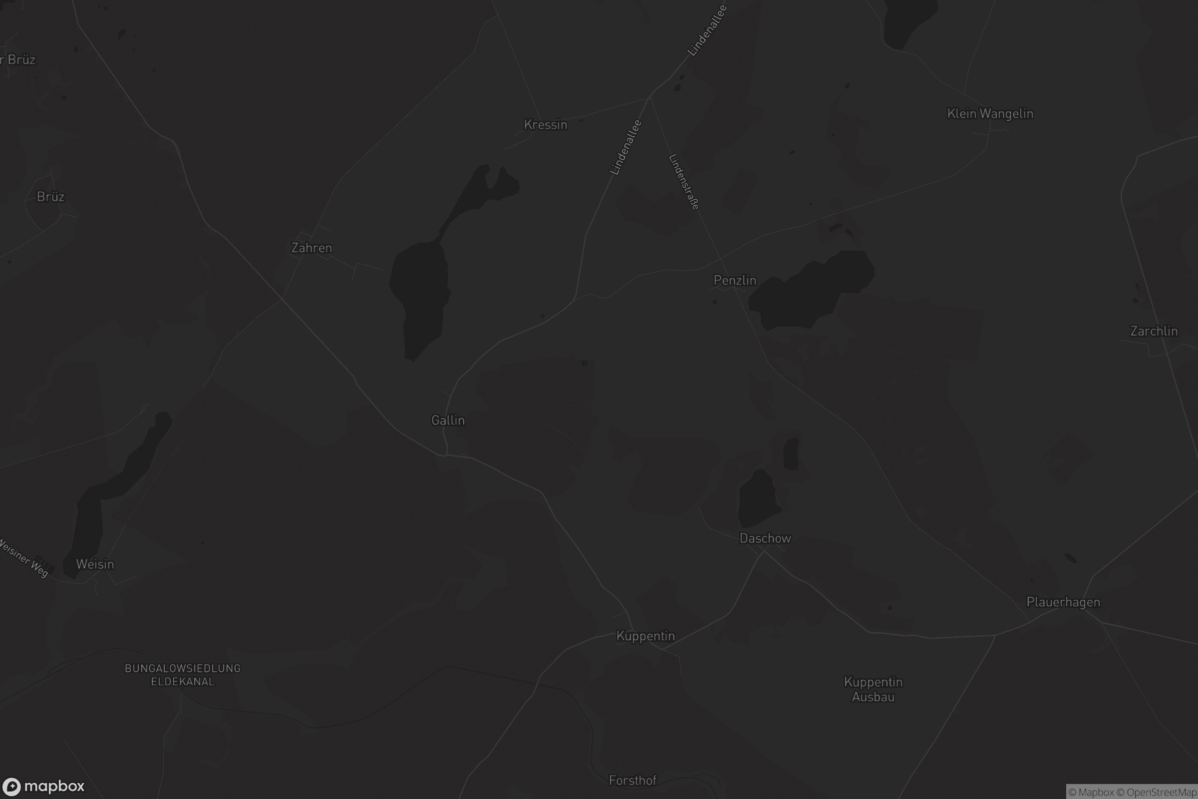 Karte von Gallin-Kuppentin