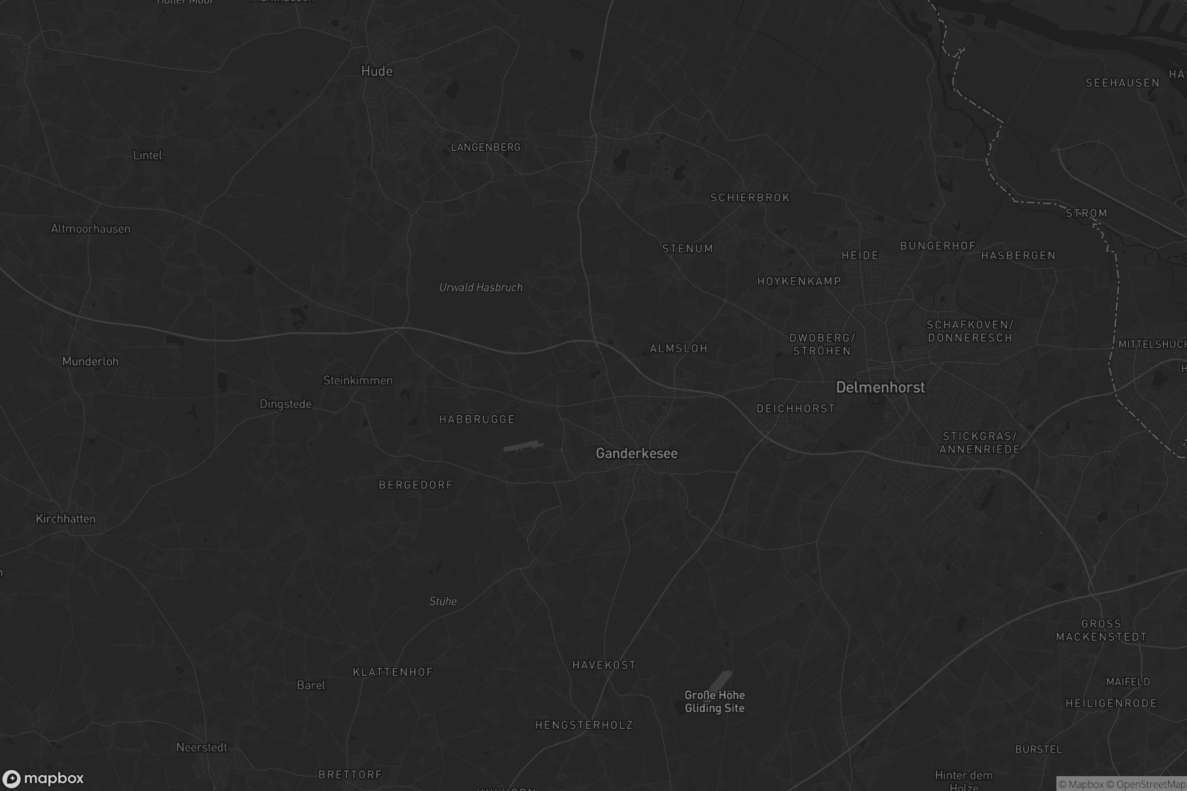 Karte von Ganderkesee