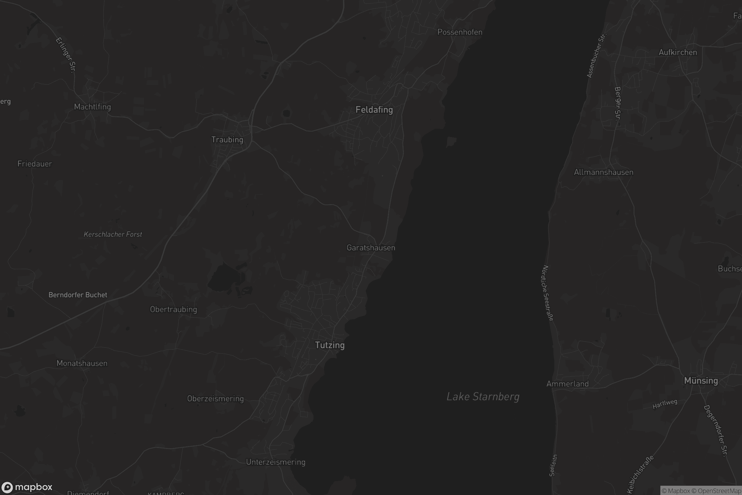 Karte von Garatshausen