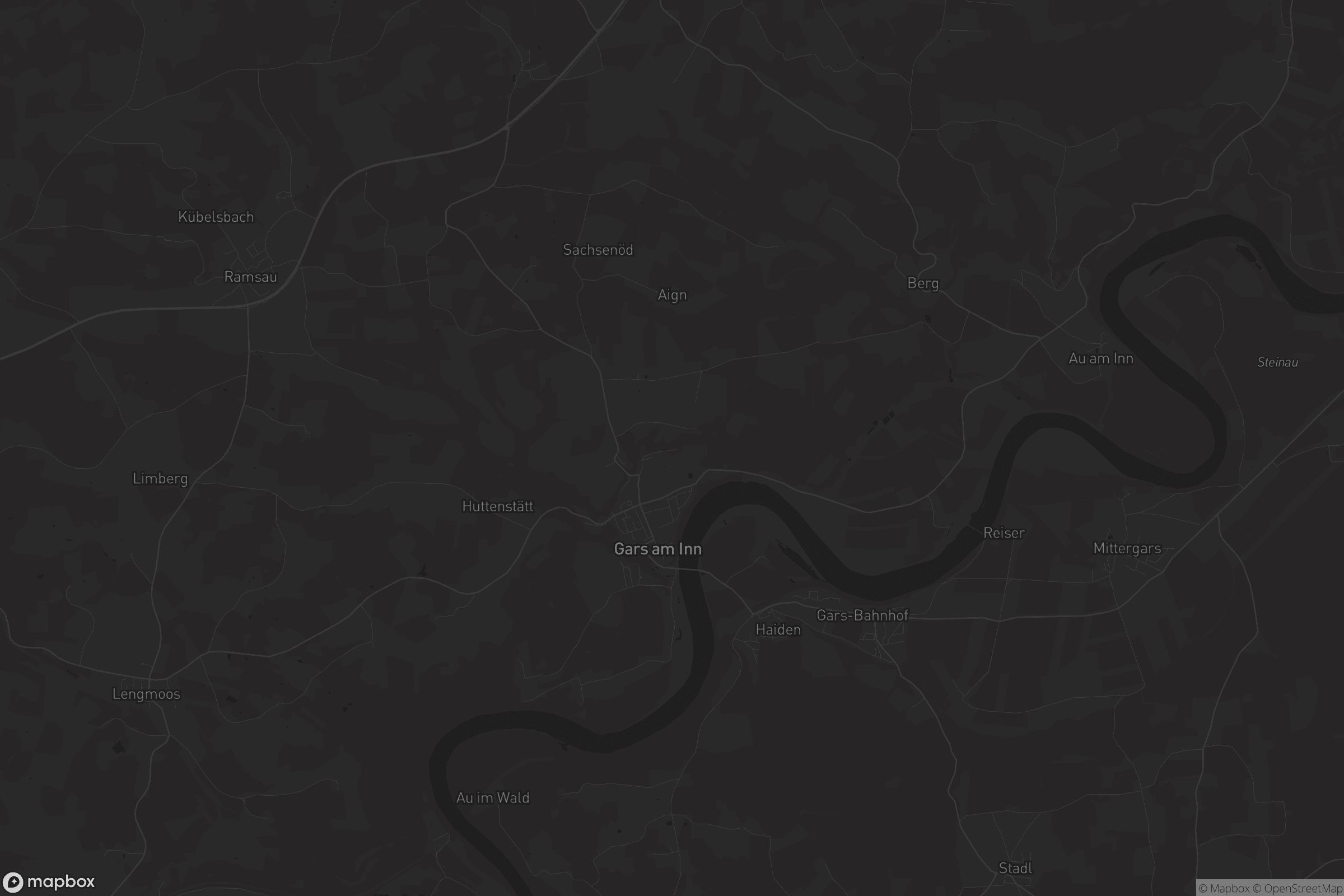 Karte von Gars am Inn