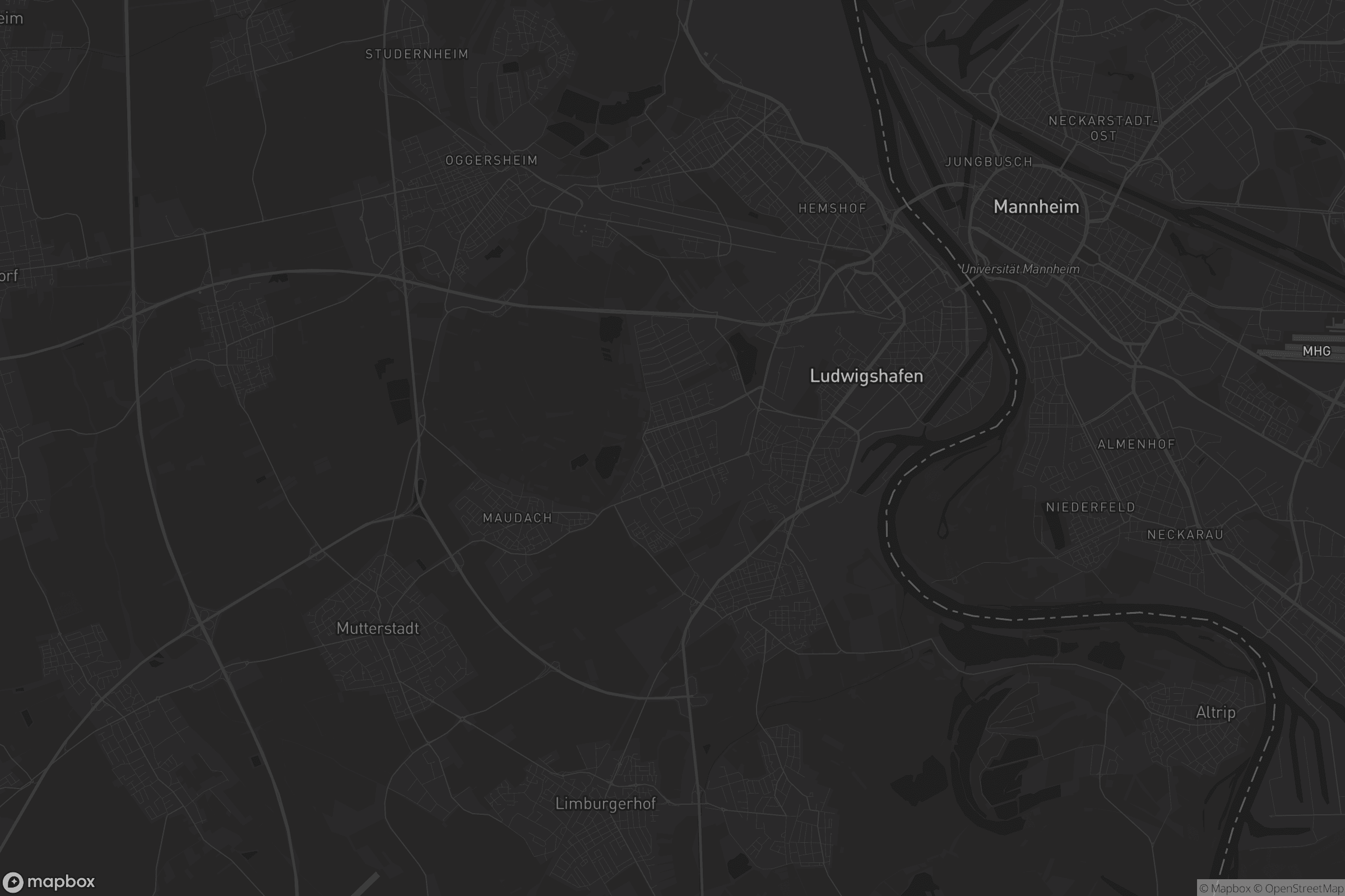 Karte von Gartenstadt