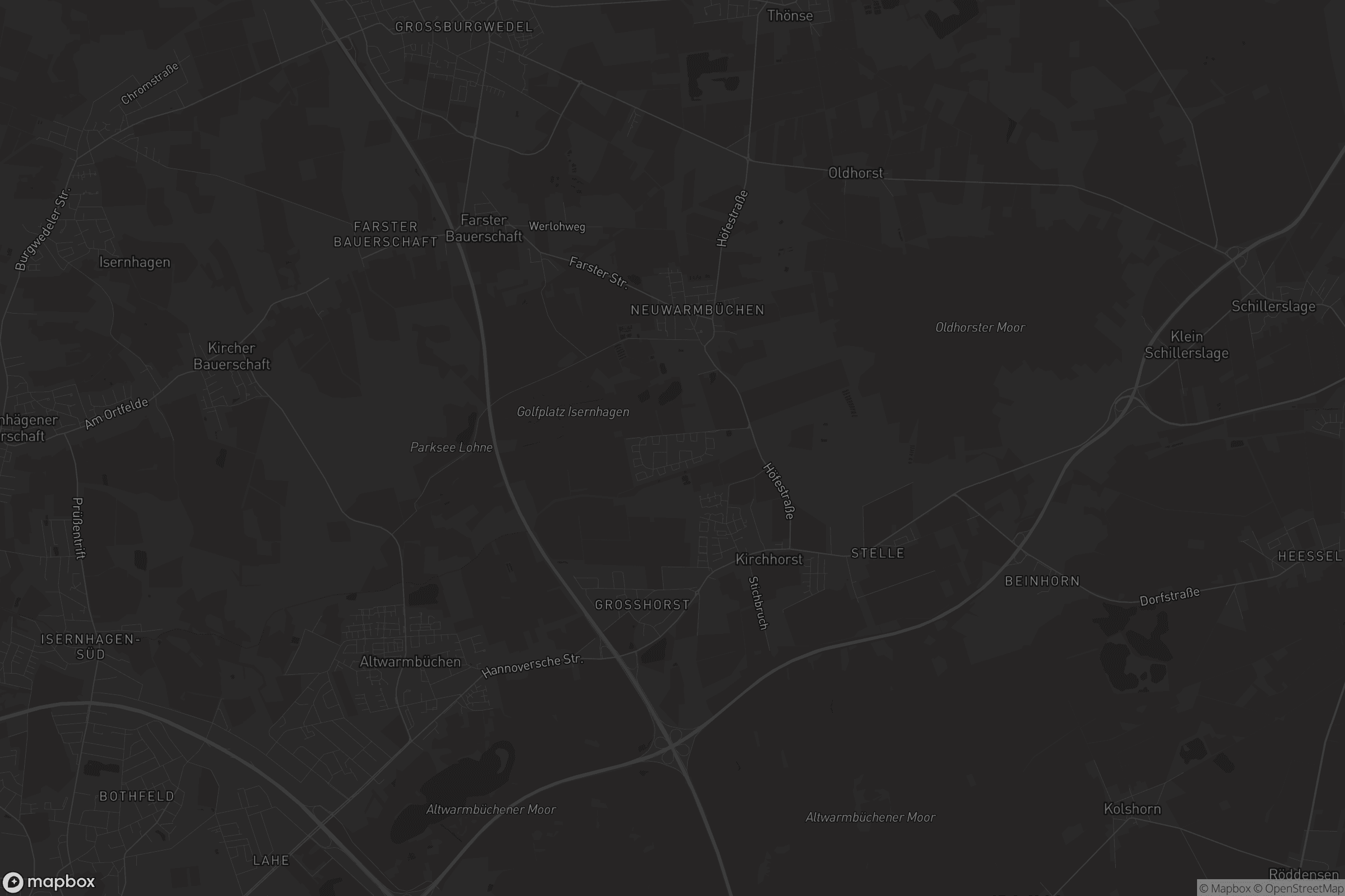 Karte von Gartenstadt Lohne