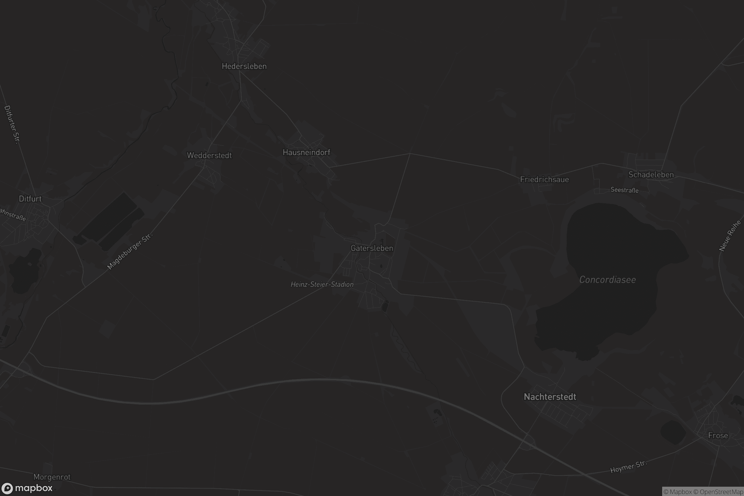 Karte von Gatersleben