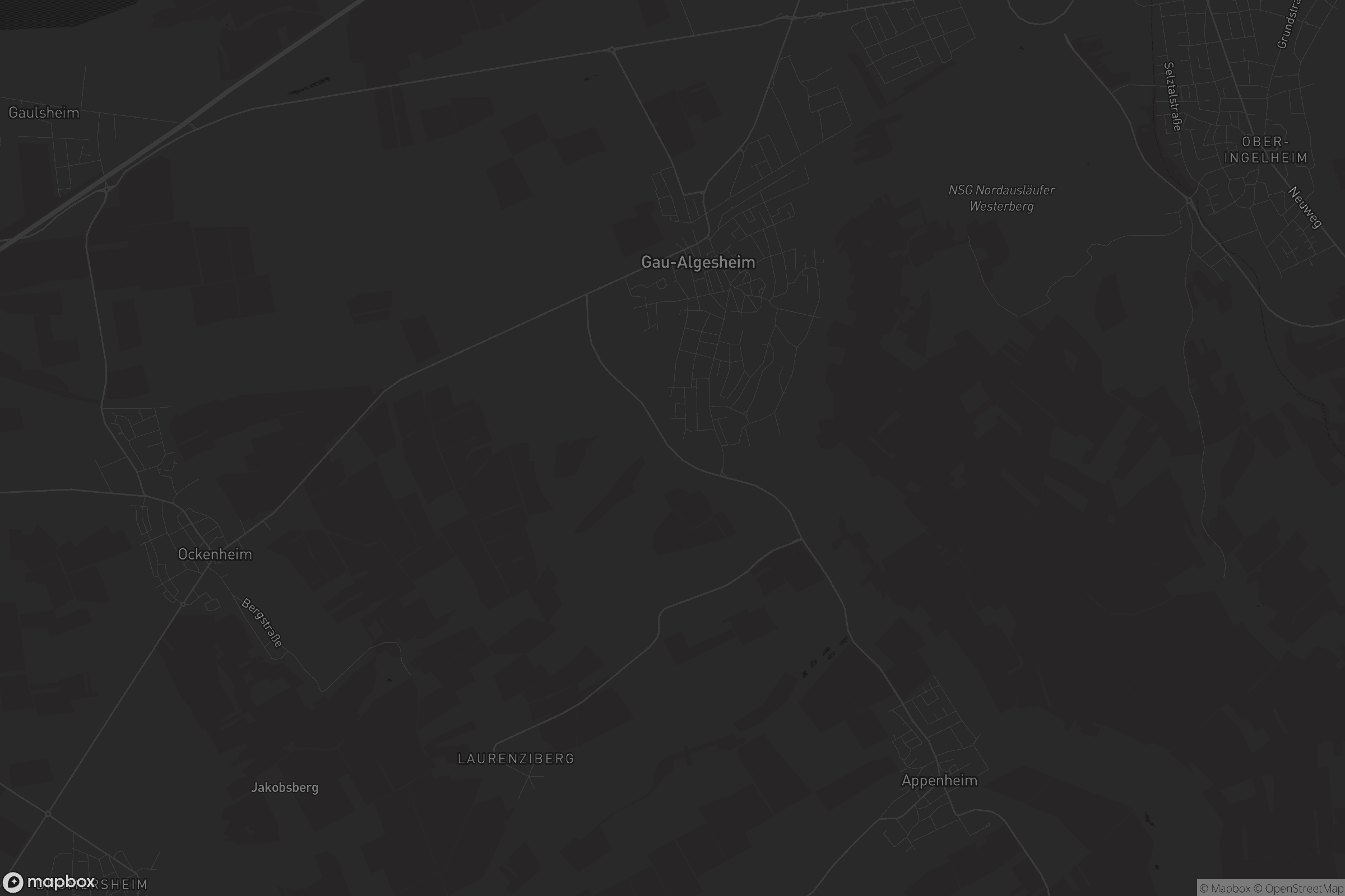 Karte von Gau-Algesheim