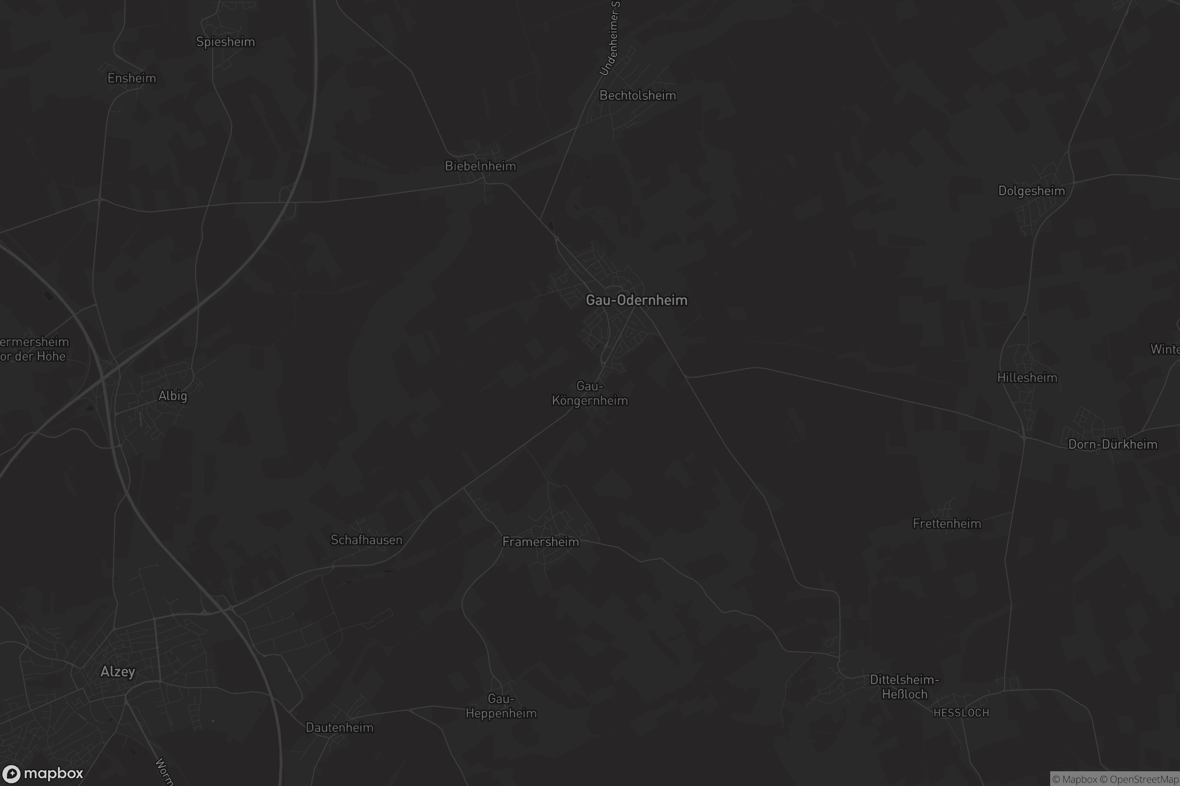 Karte von Gau-Köngernheim