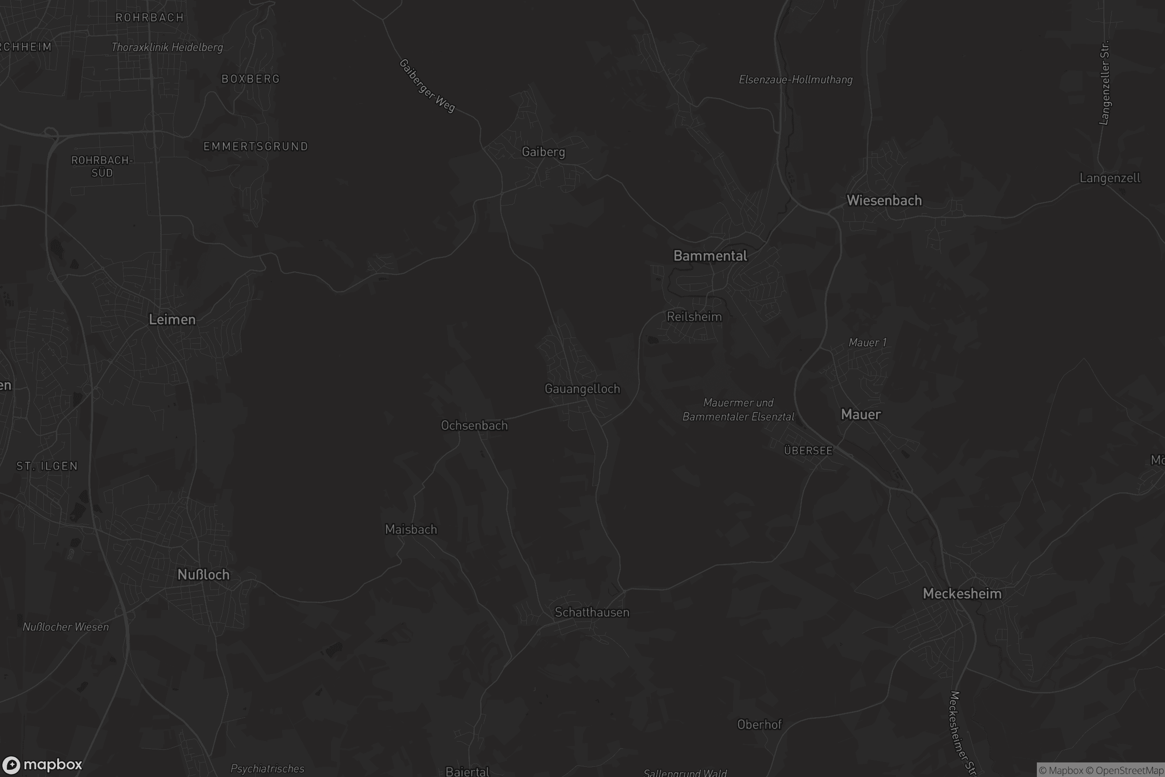 Karte von Gauangelloch