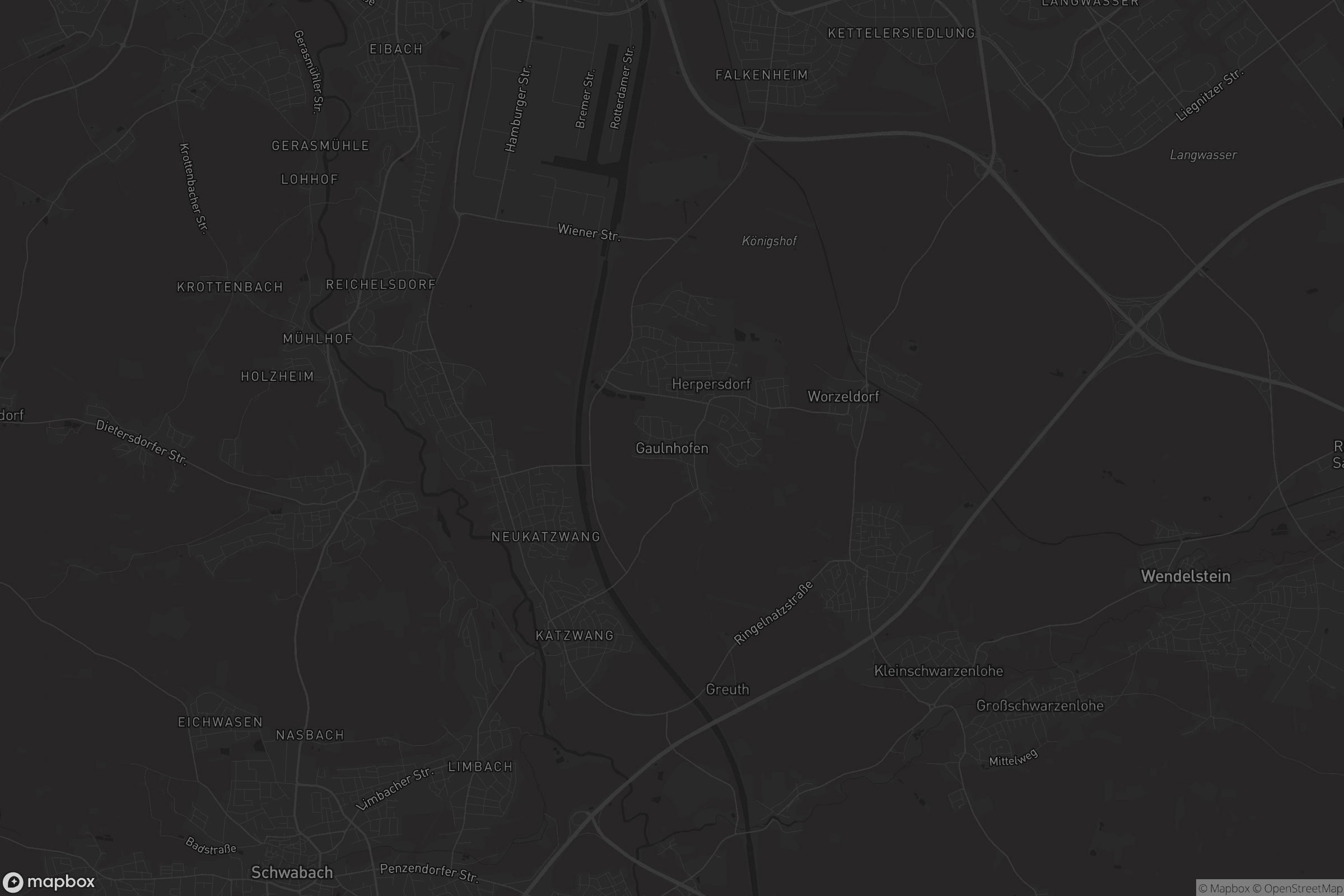 Karte von Gaulnhofen