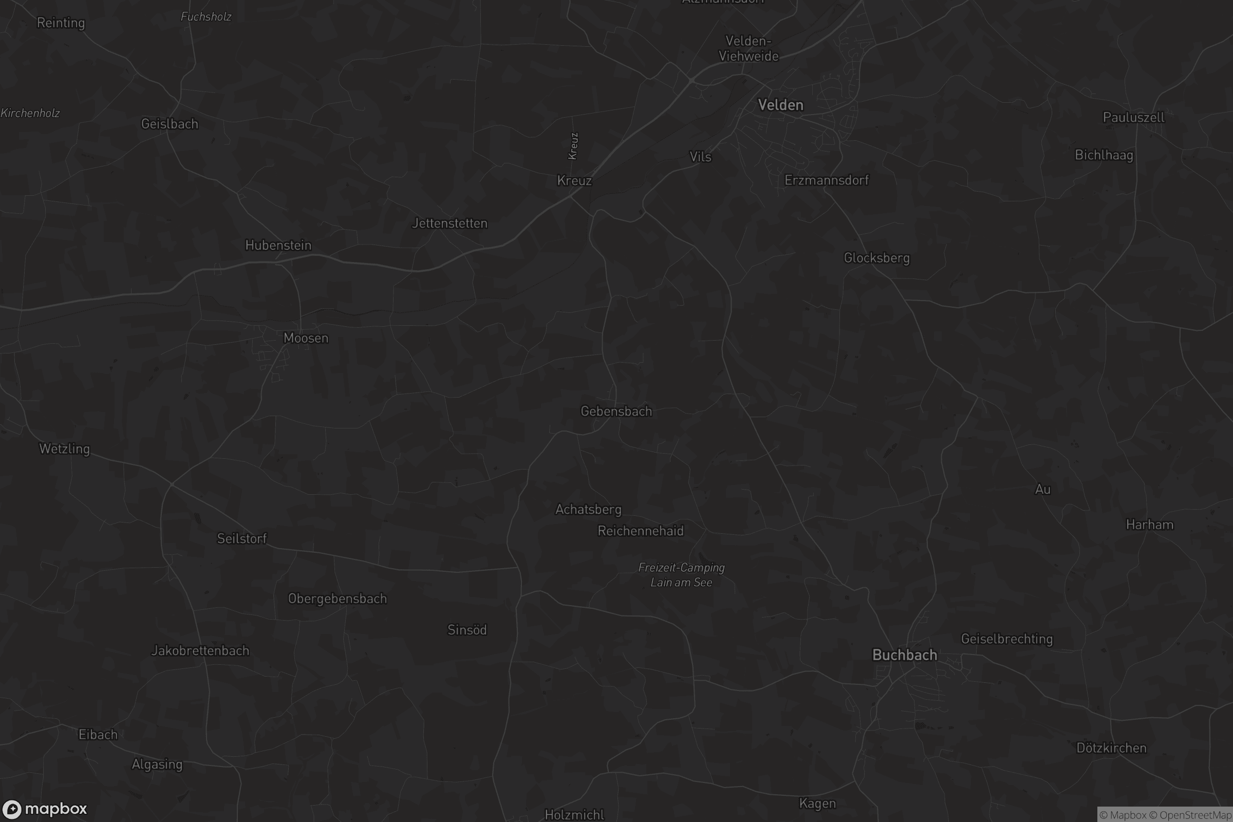 Karte von Gebensbach