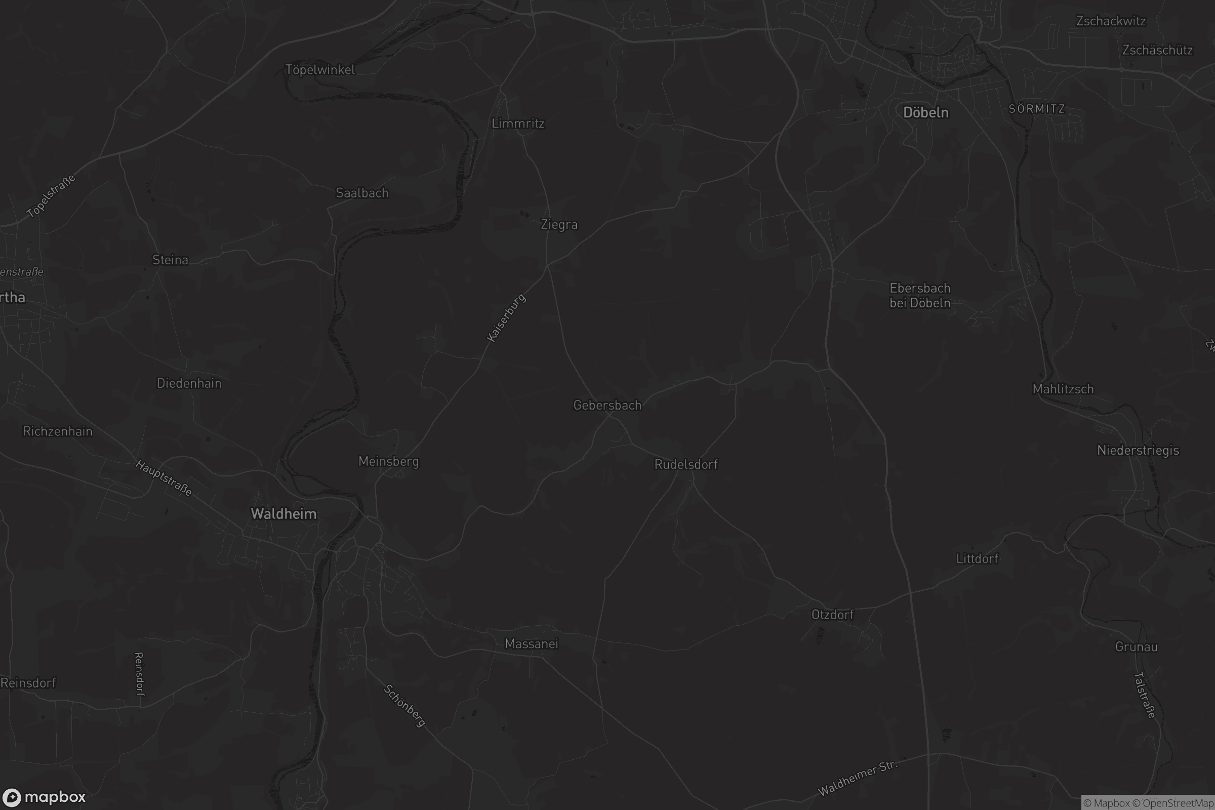 Karte von Gebersbach