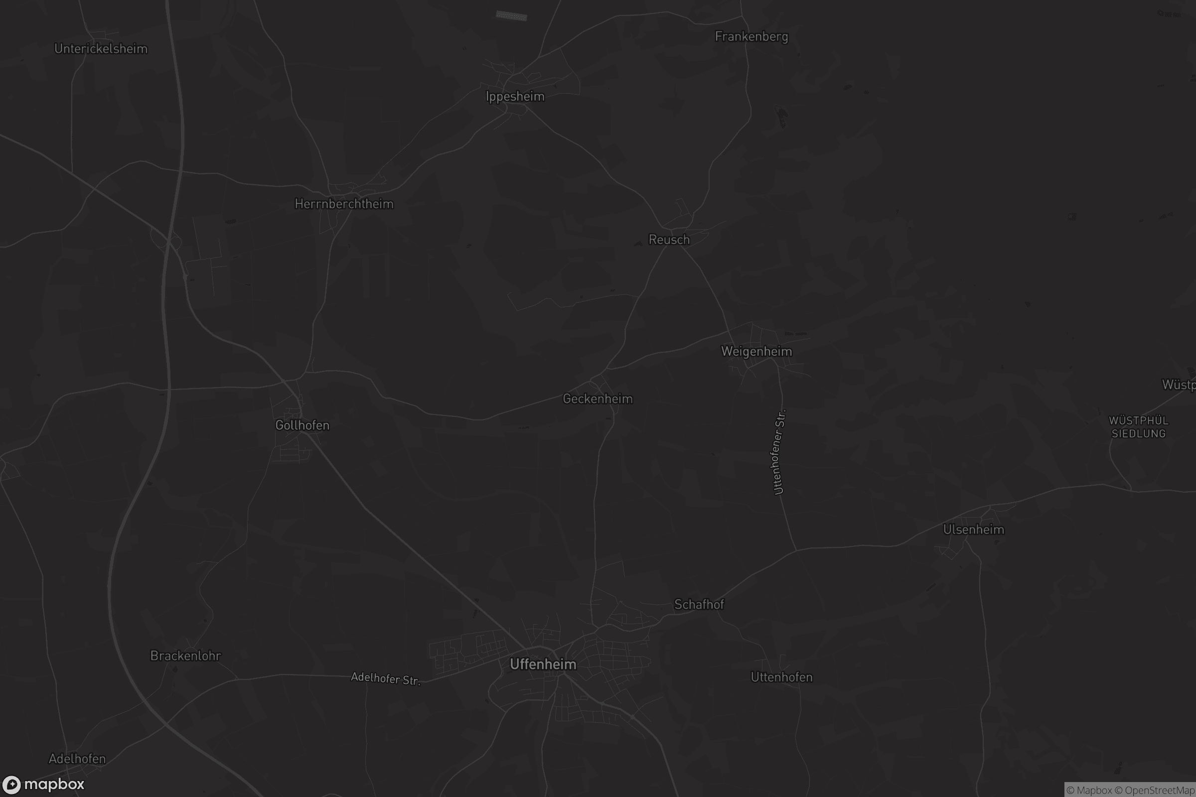 Karte von Geckenheim