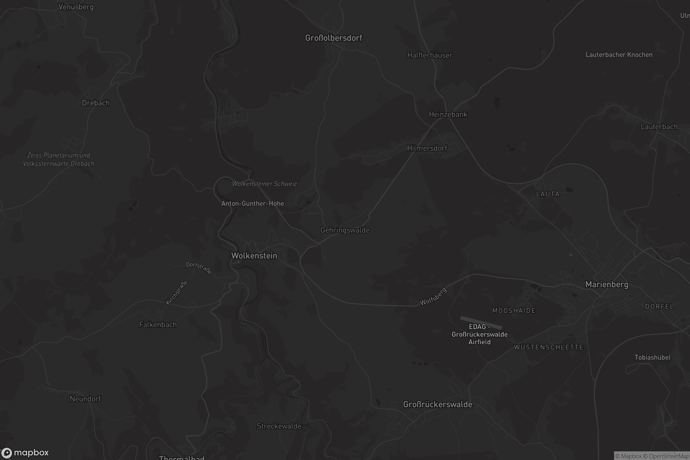 Karte von Gehringswalde