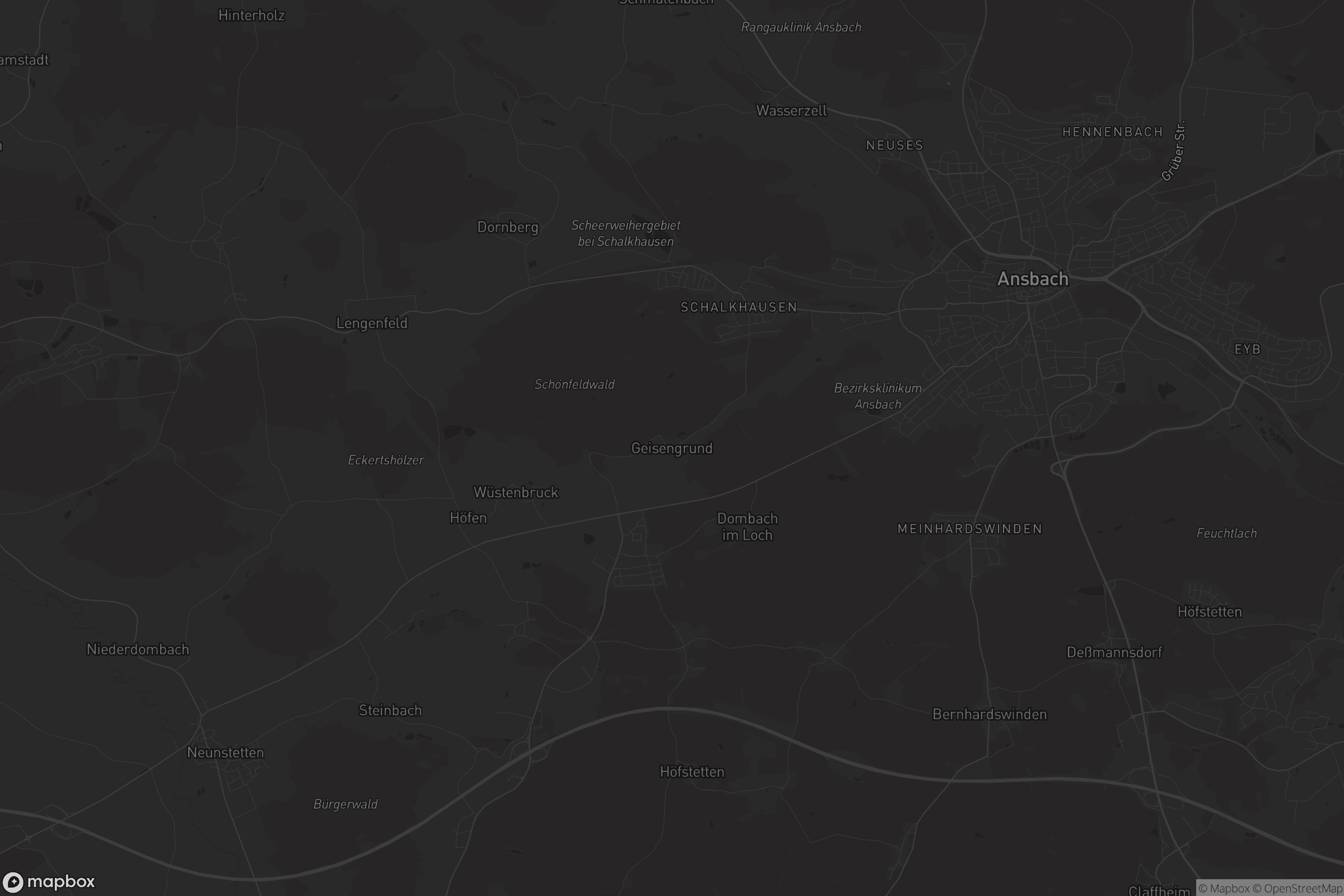 Karte von Geisengrund