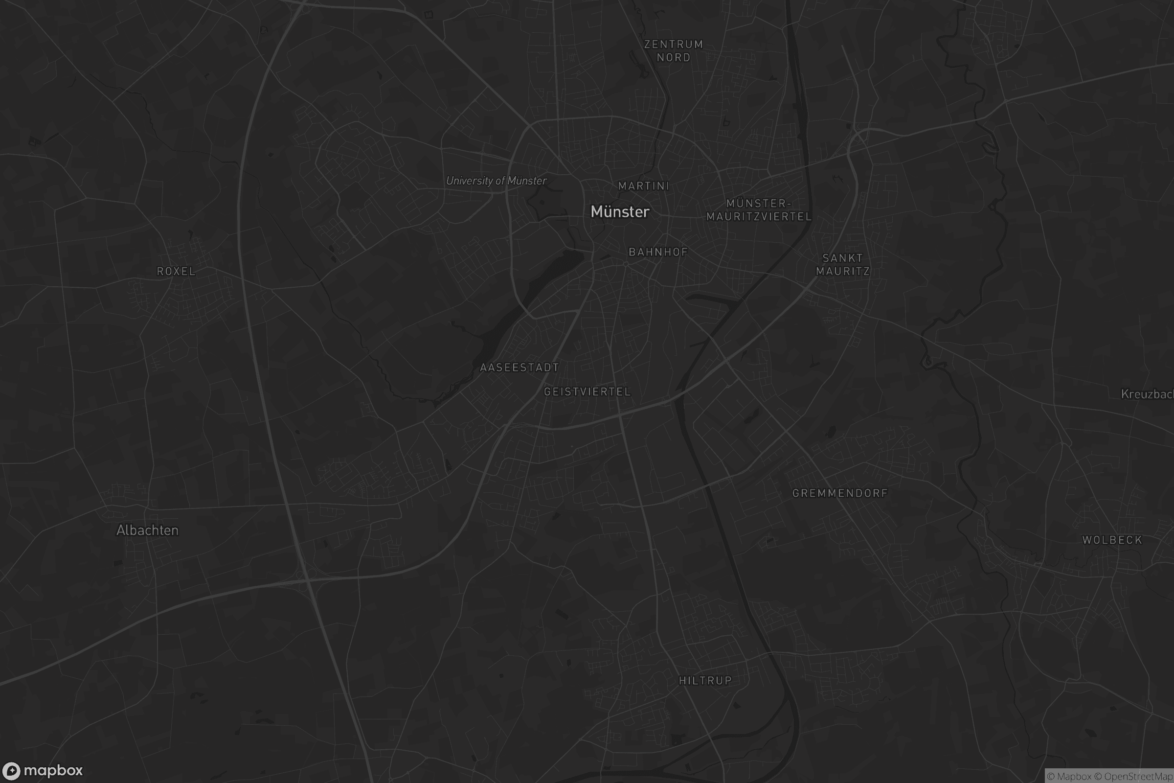 Karte von Geistviertel