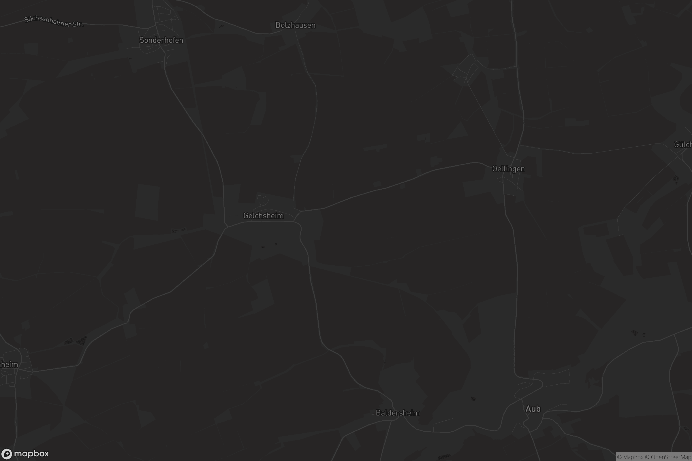 Karte von Gelchsheim