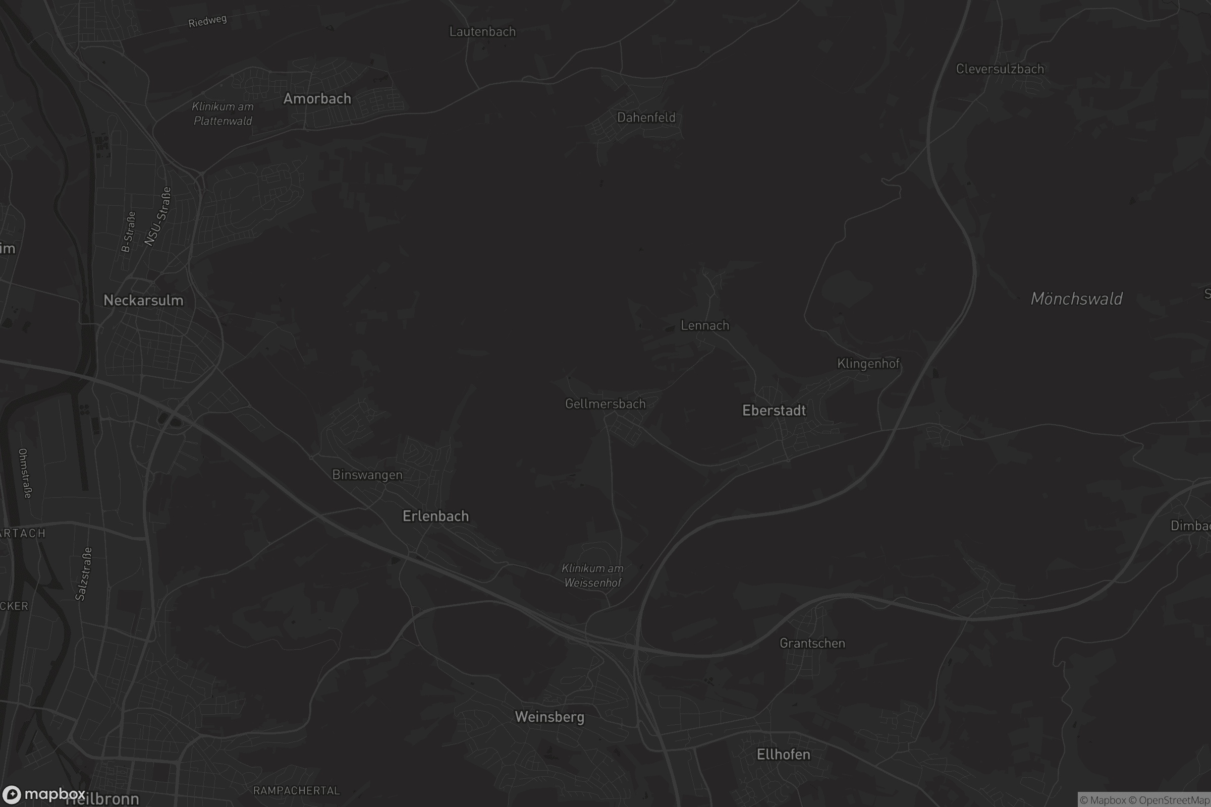 Karte von Gellmersbach