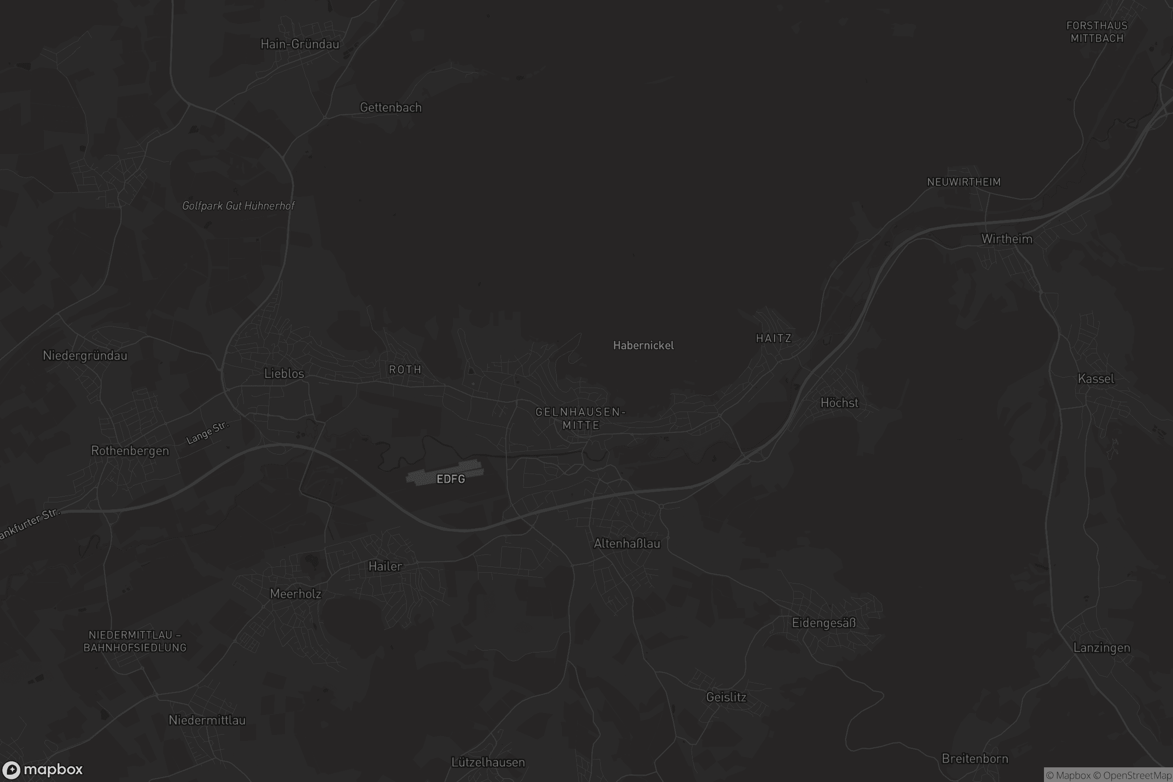 Karte von Gelnhausen