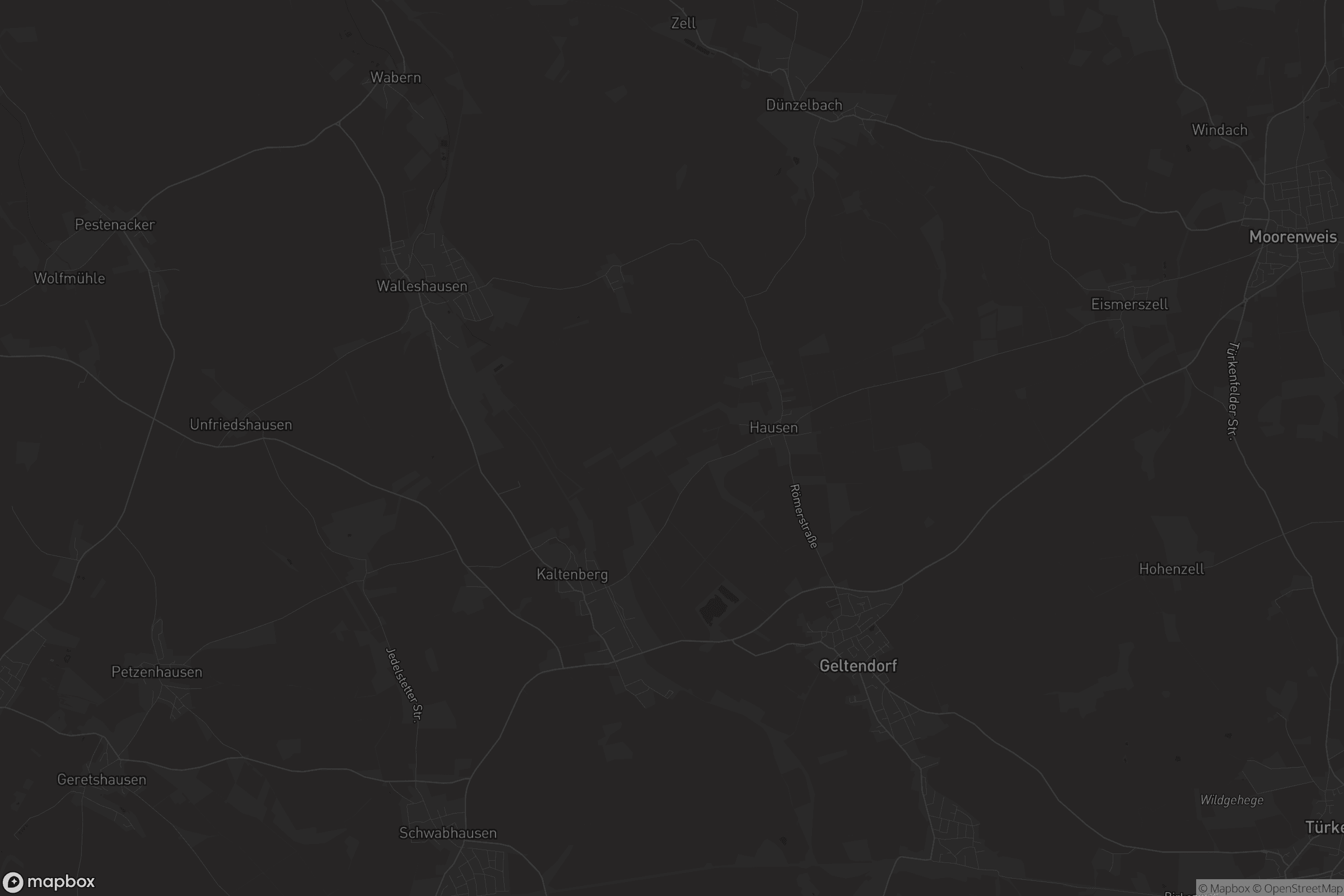 Karte von Geltendorf