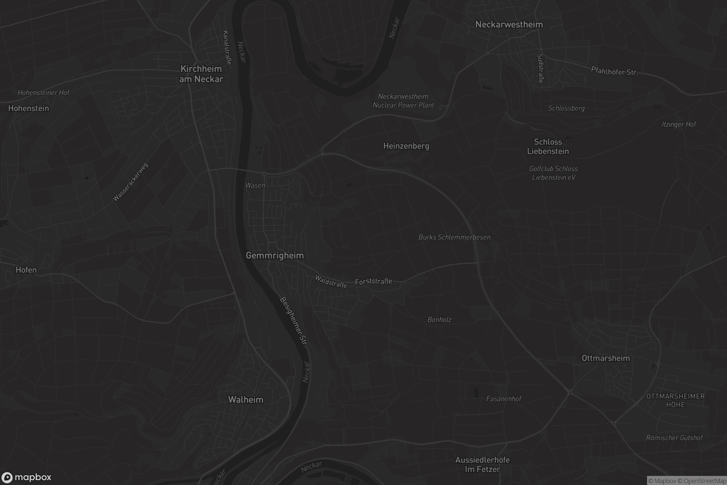 Karte von Gemmrigheim