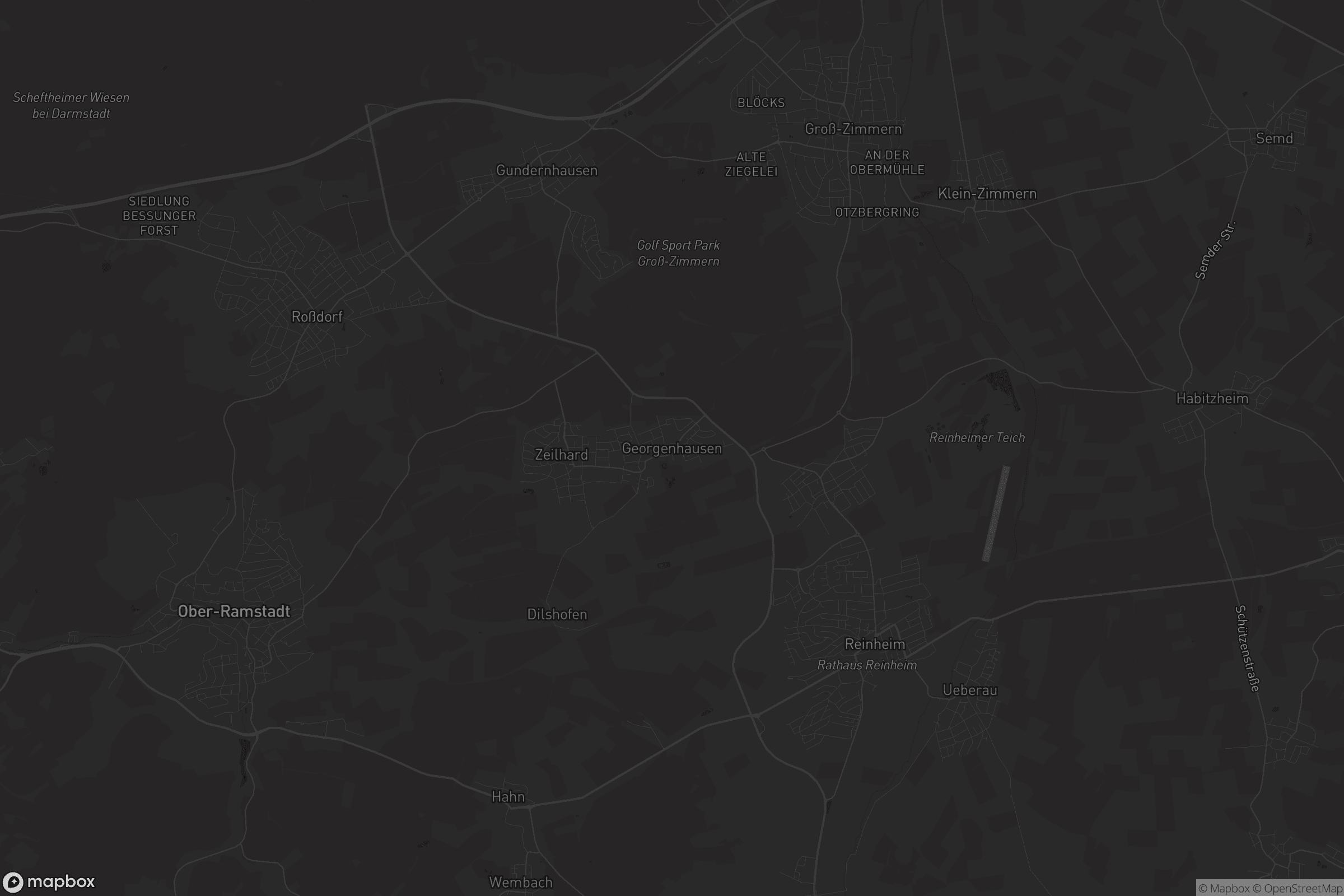 Karte von Georgenhausen