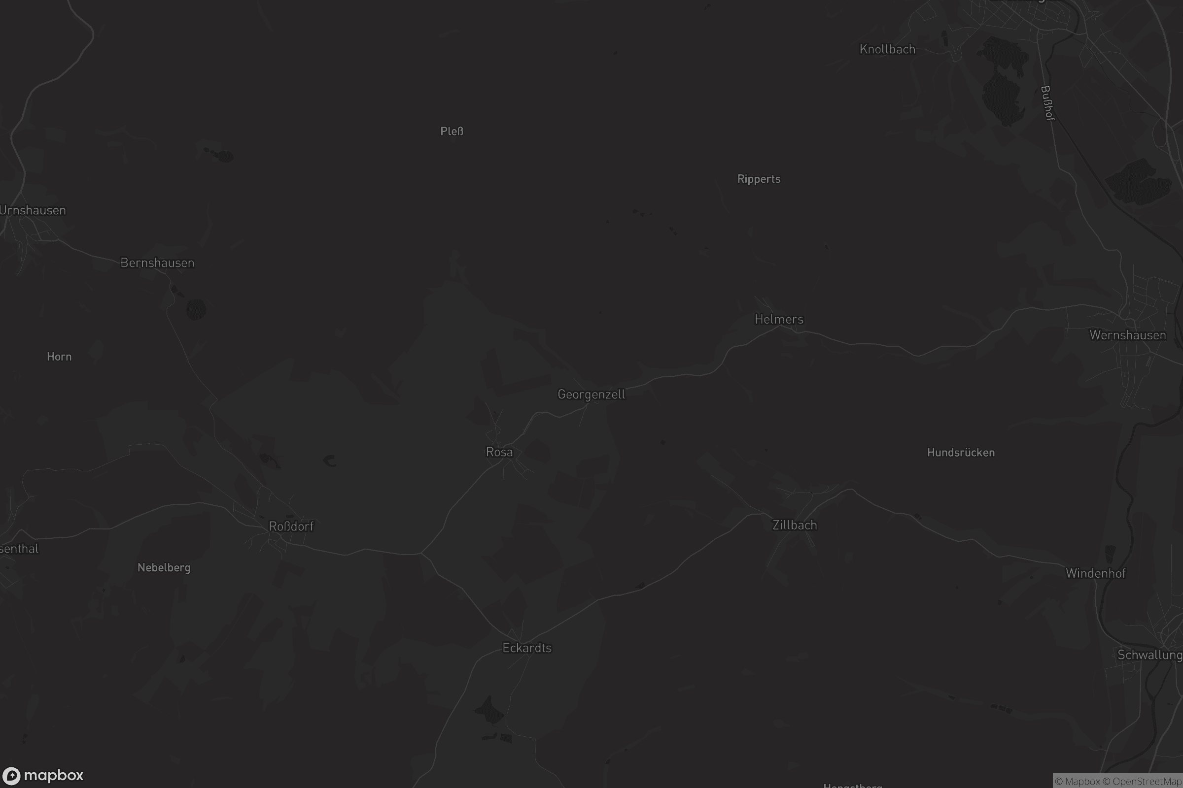 Karte von Georgenzell