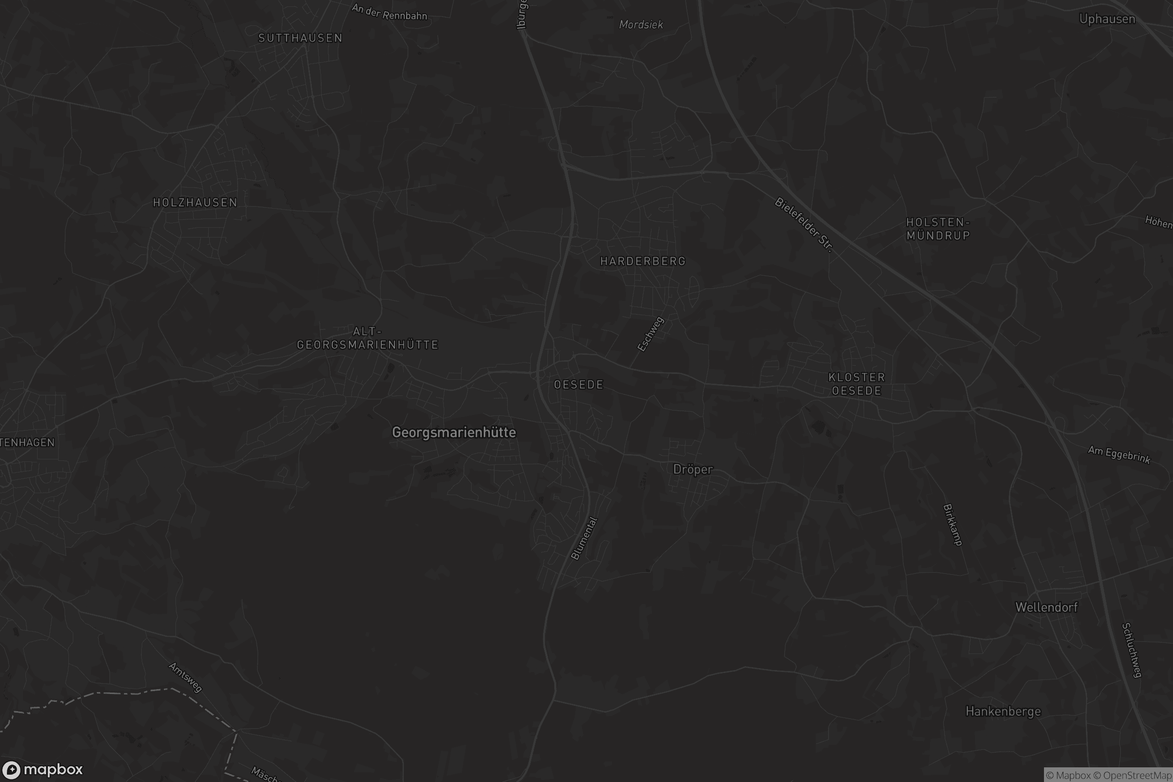 Karte von Georgsmarienhütte