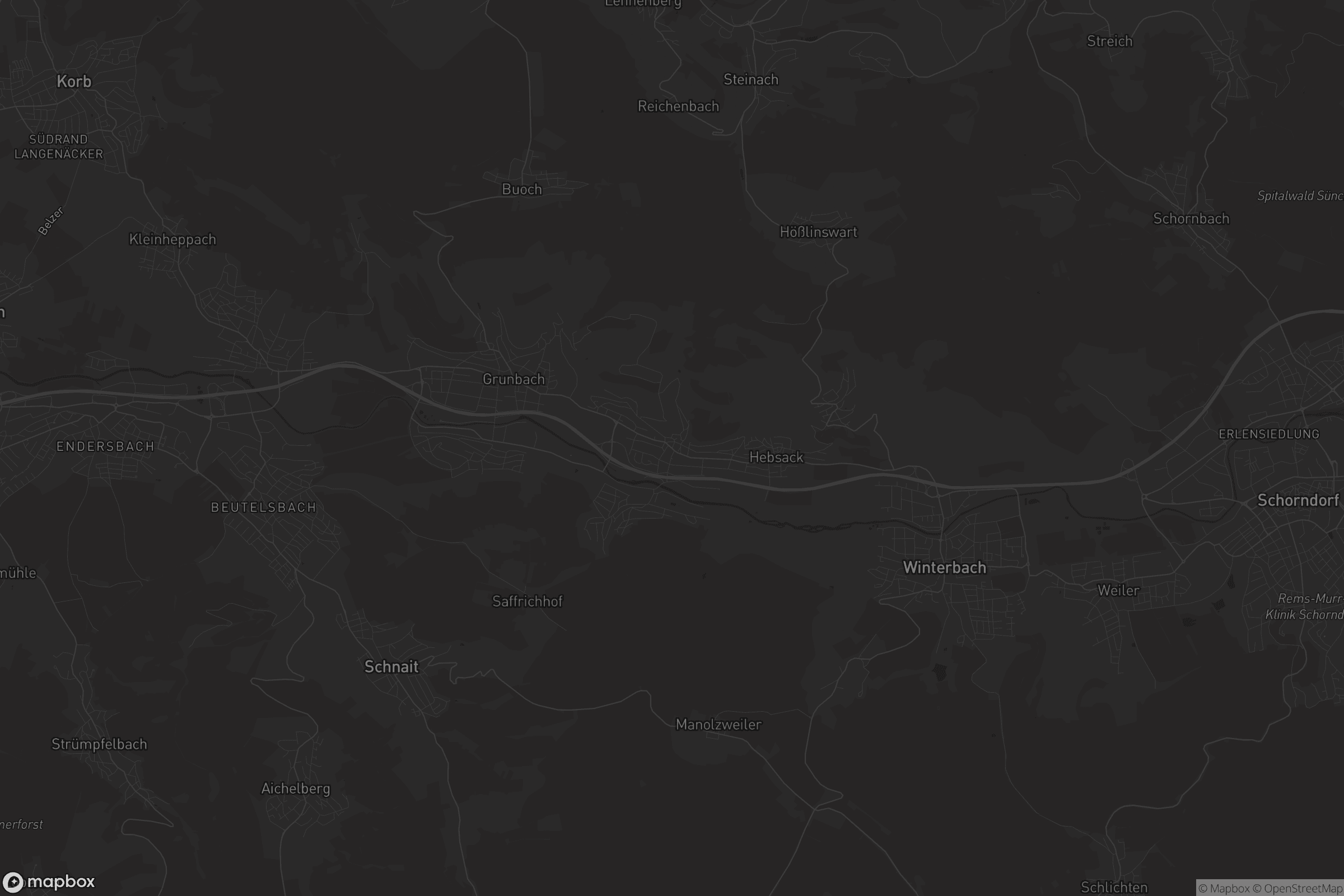 Karte von Geradstetten