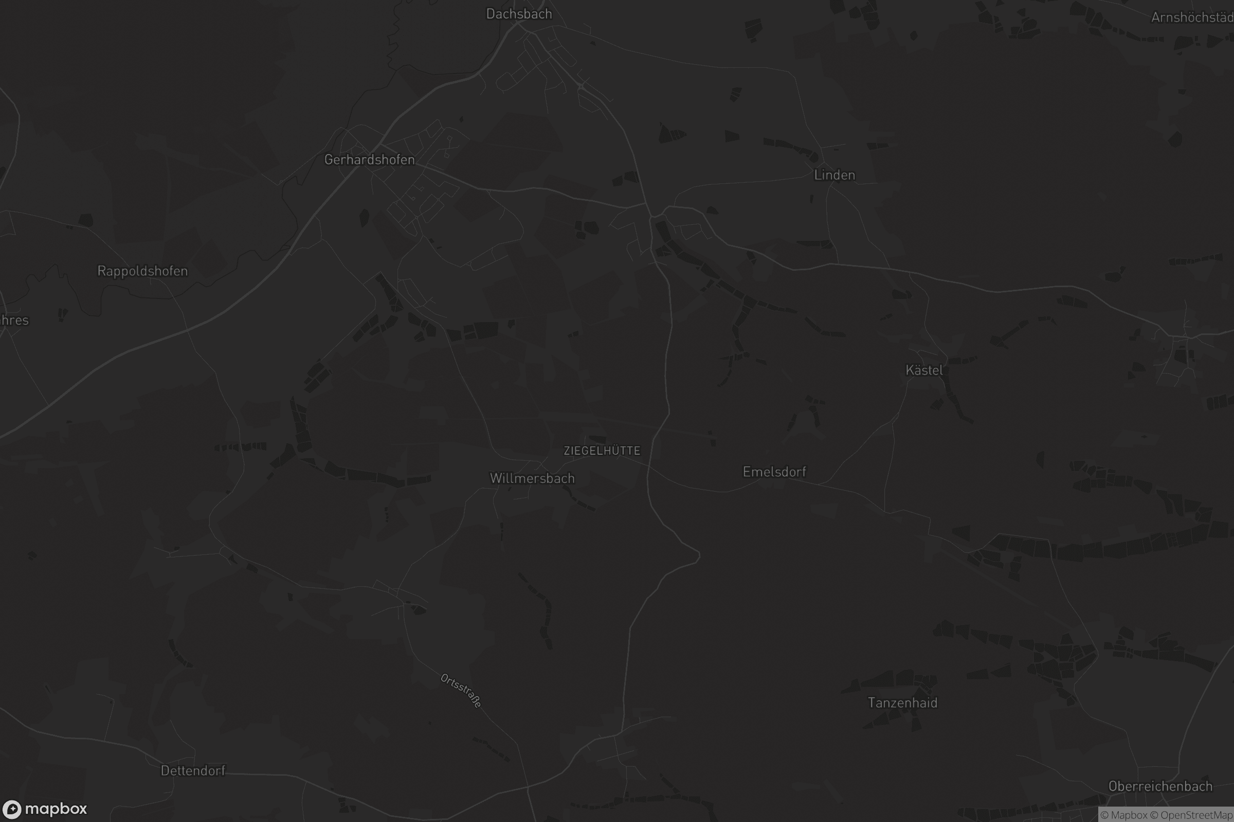 Karte von Gerhardshofen