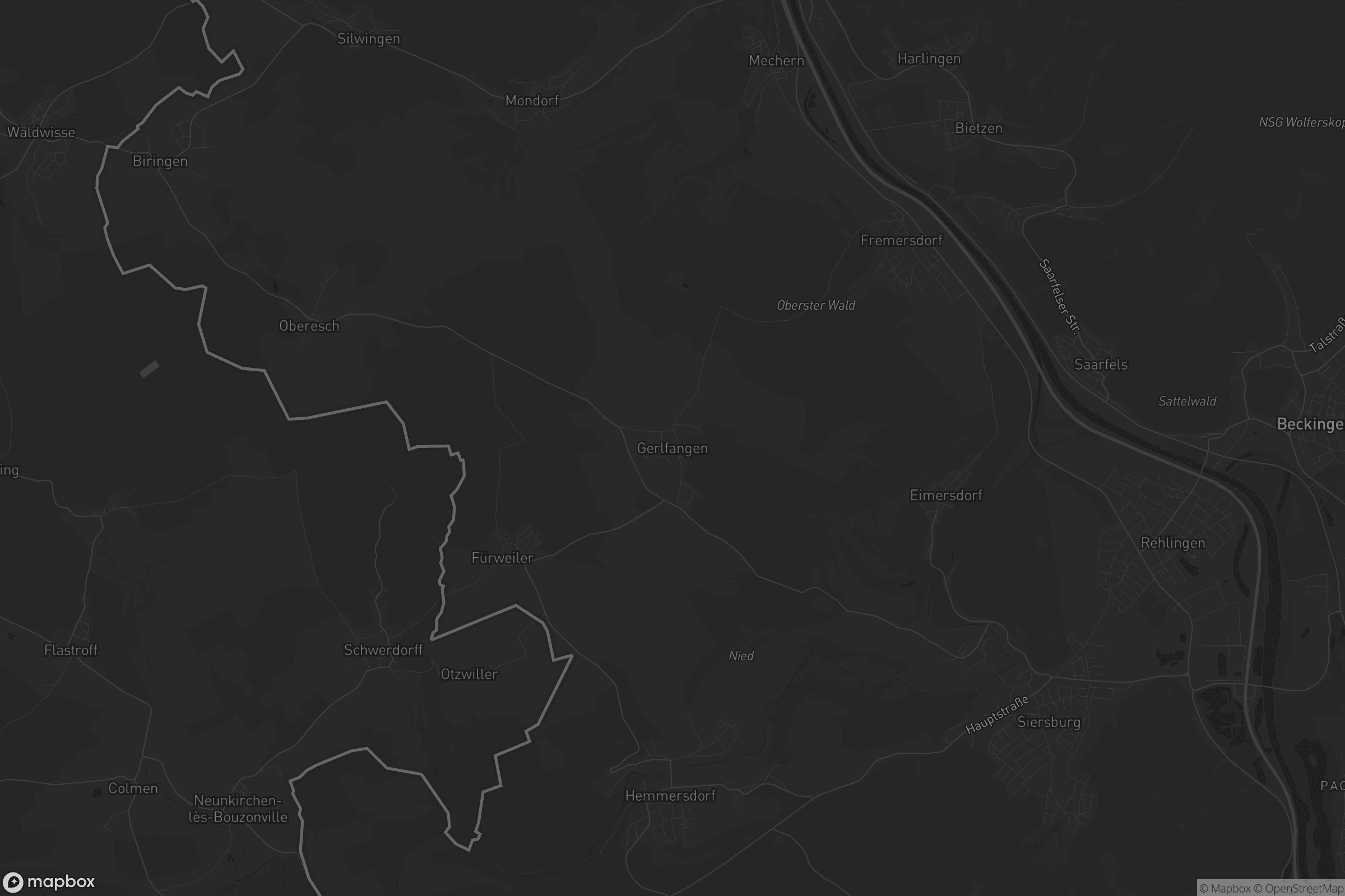 Karte von Gerlfangen