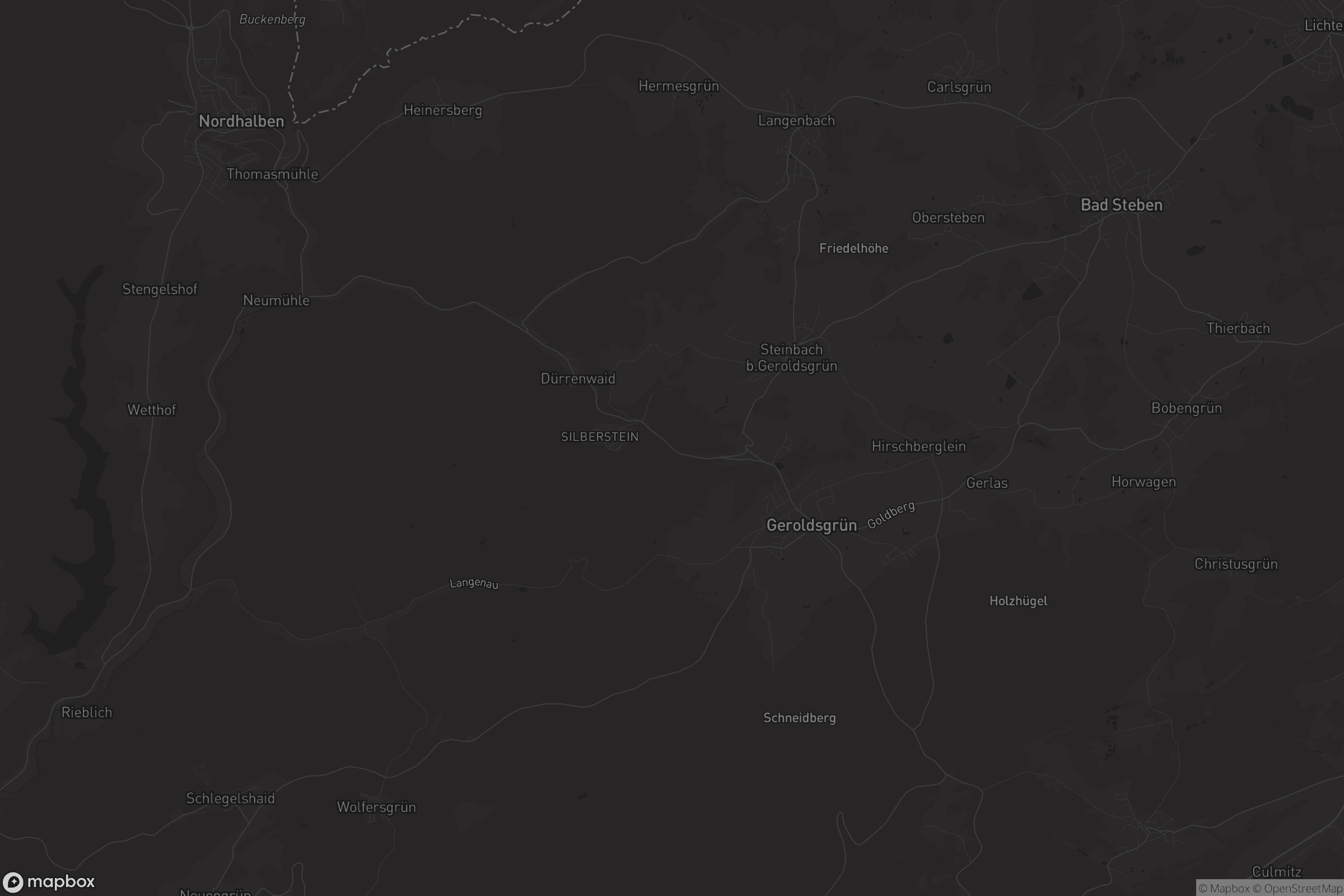 Karte von Geroldsgrün