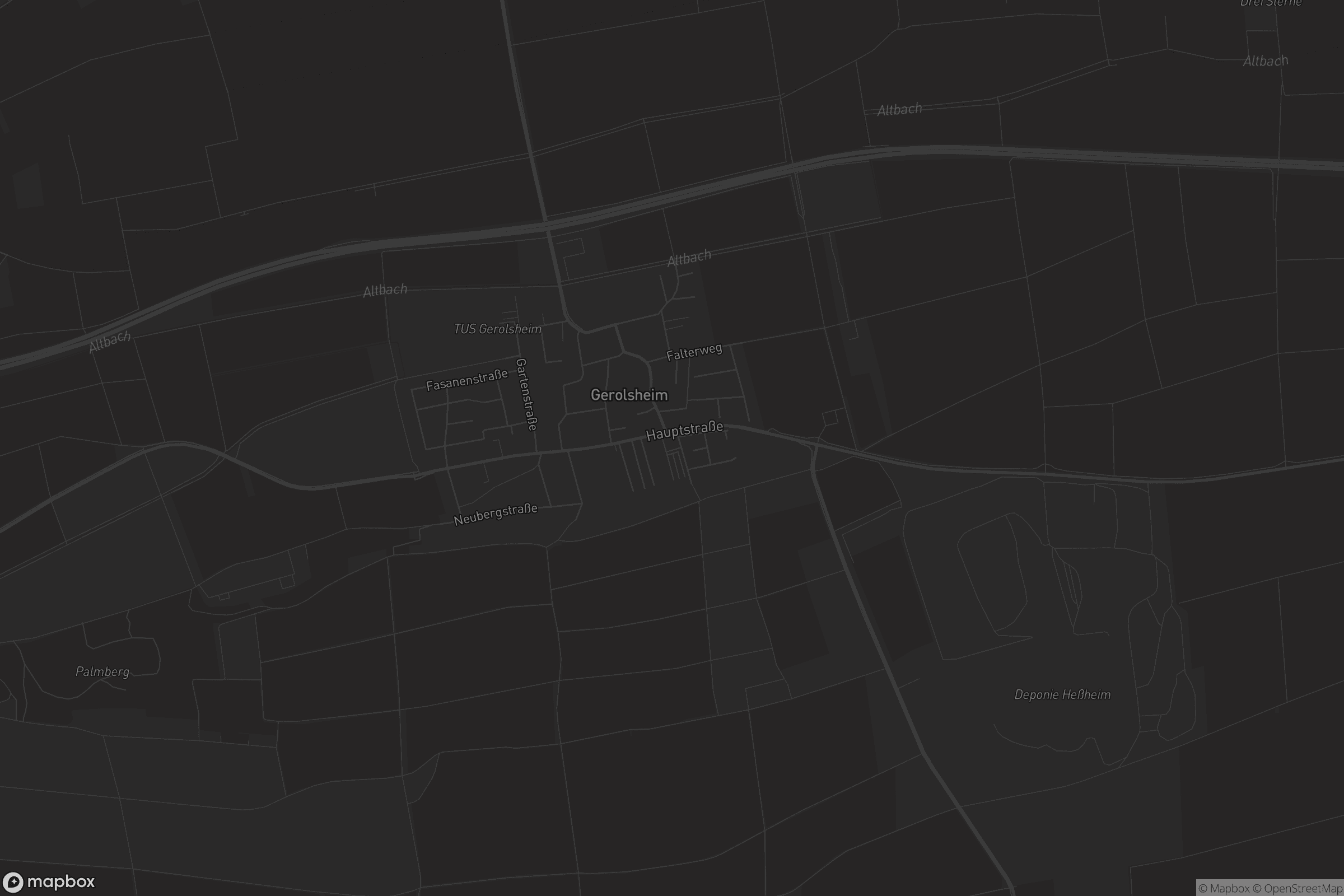 Karte von Gerolsheim