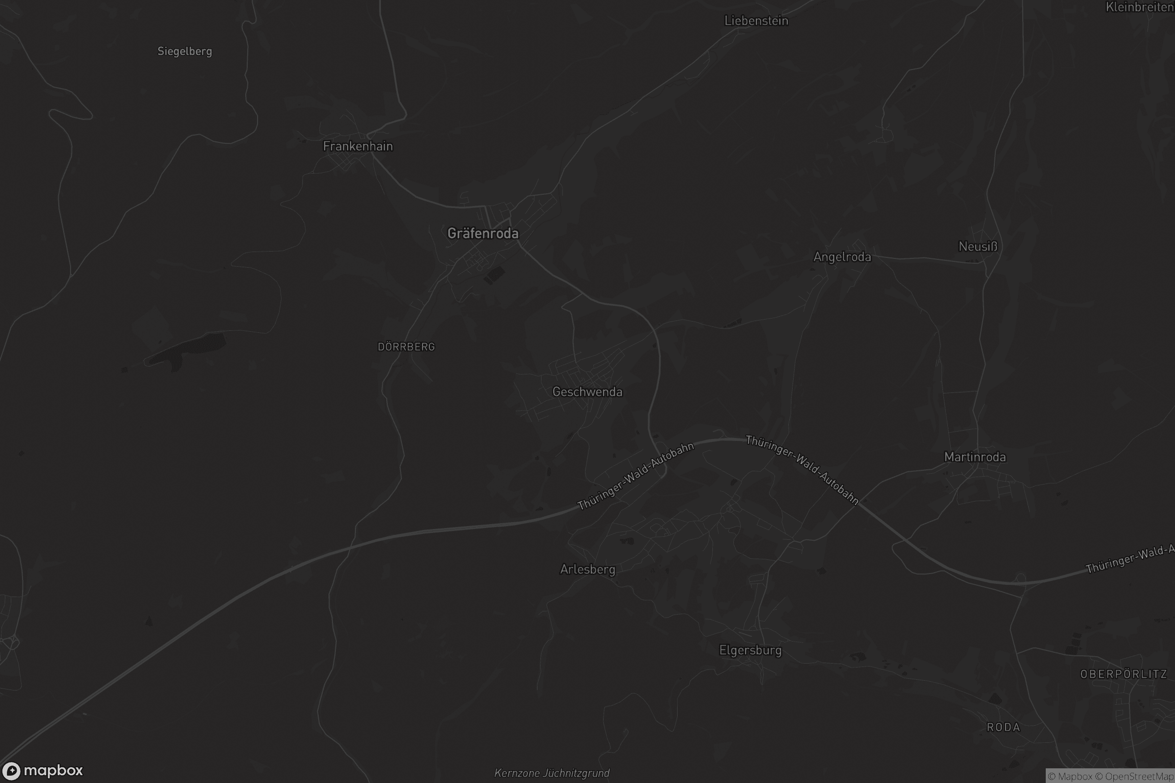 Karte von Geschwenda