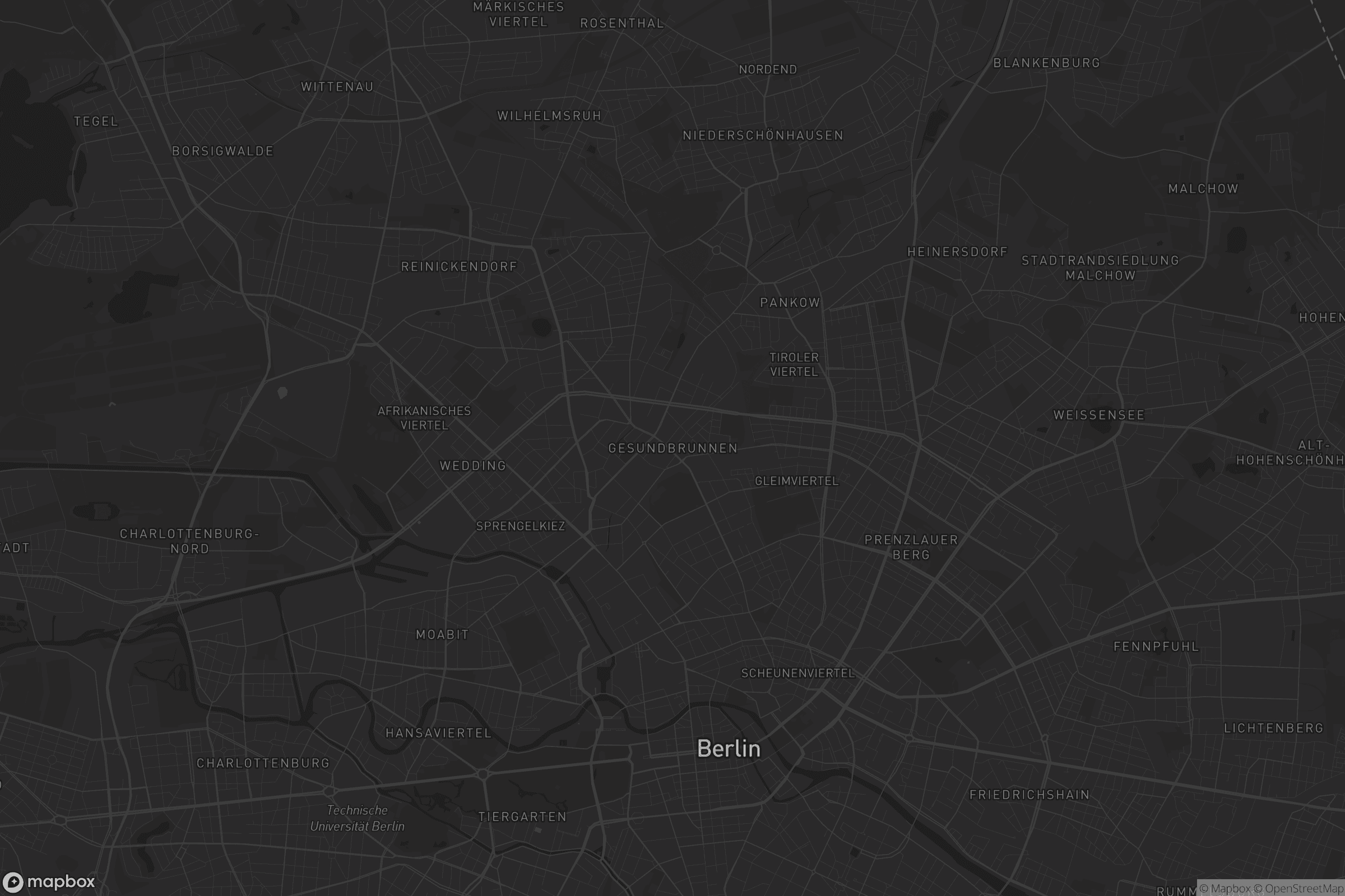 Karte von Gesundbrunnen