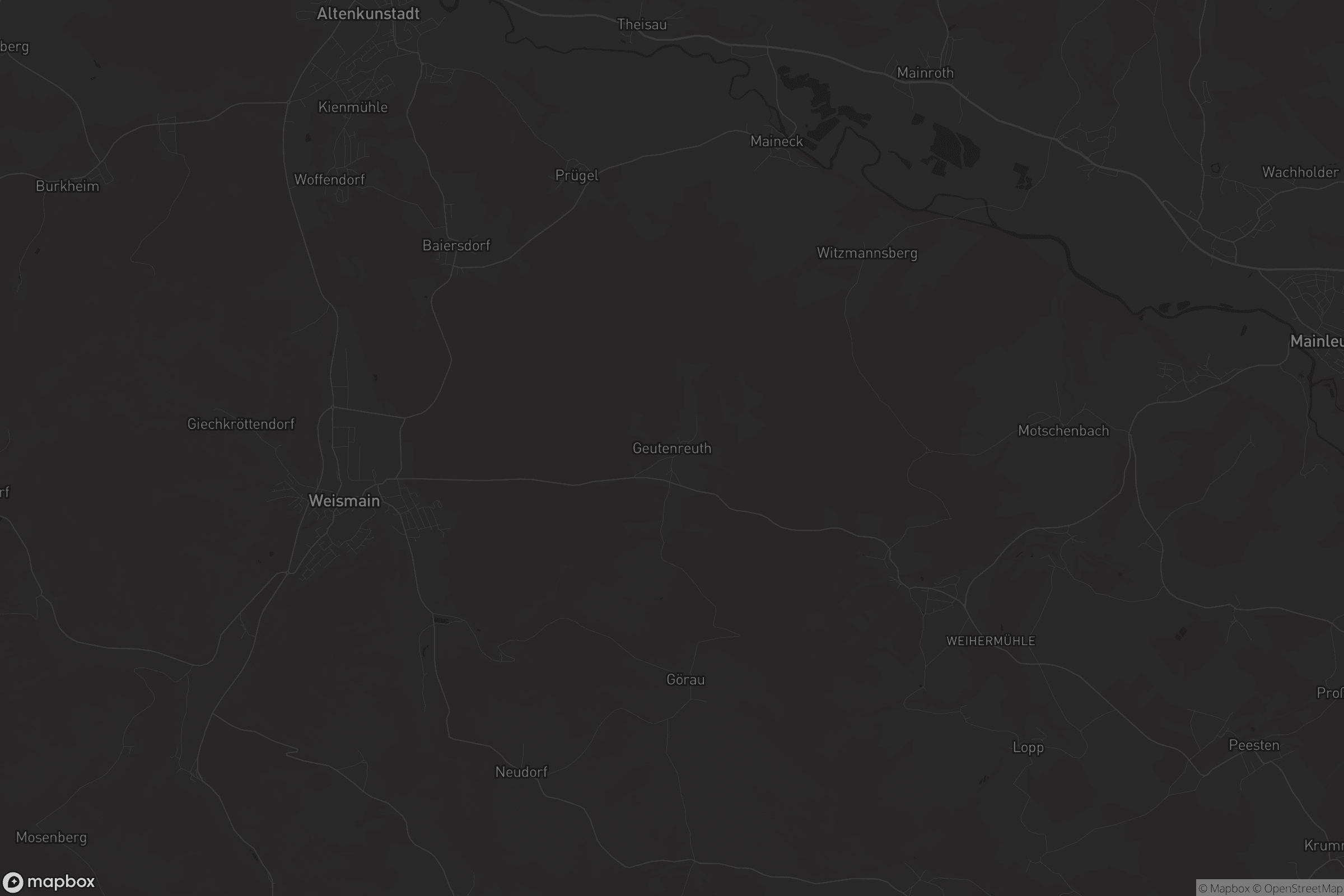 Karte von Geutenreuth