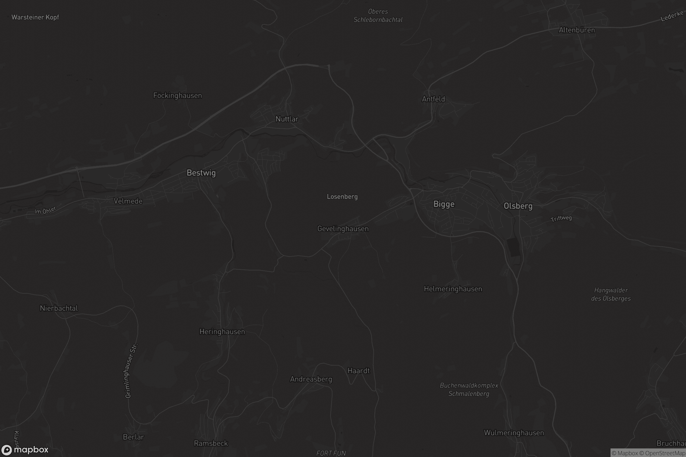 Karte von Gevelinghausen