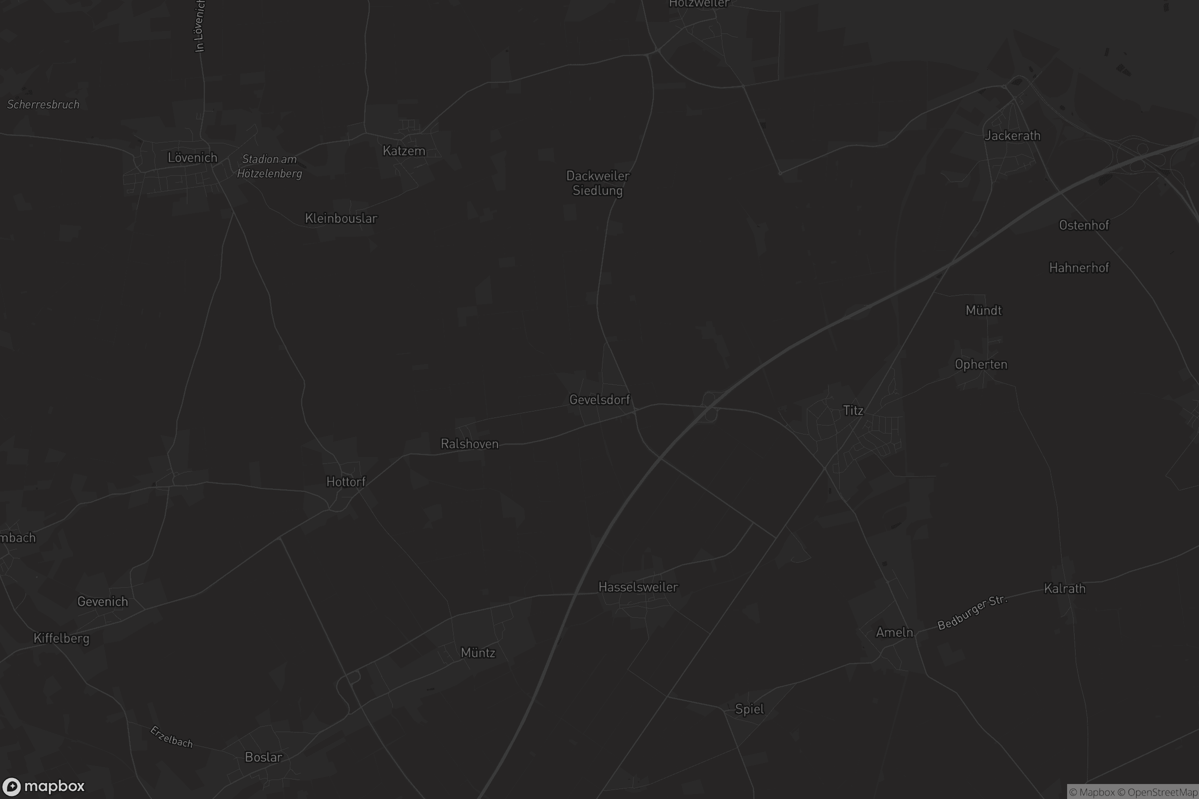 Karte von Gevelsdorf