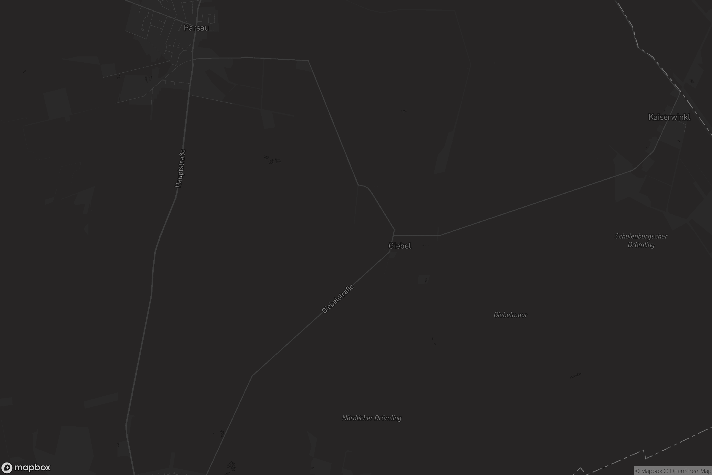 Karte von Giebel (gemeindefreies Gebiet)