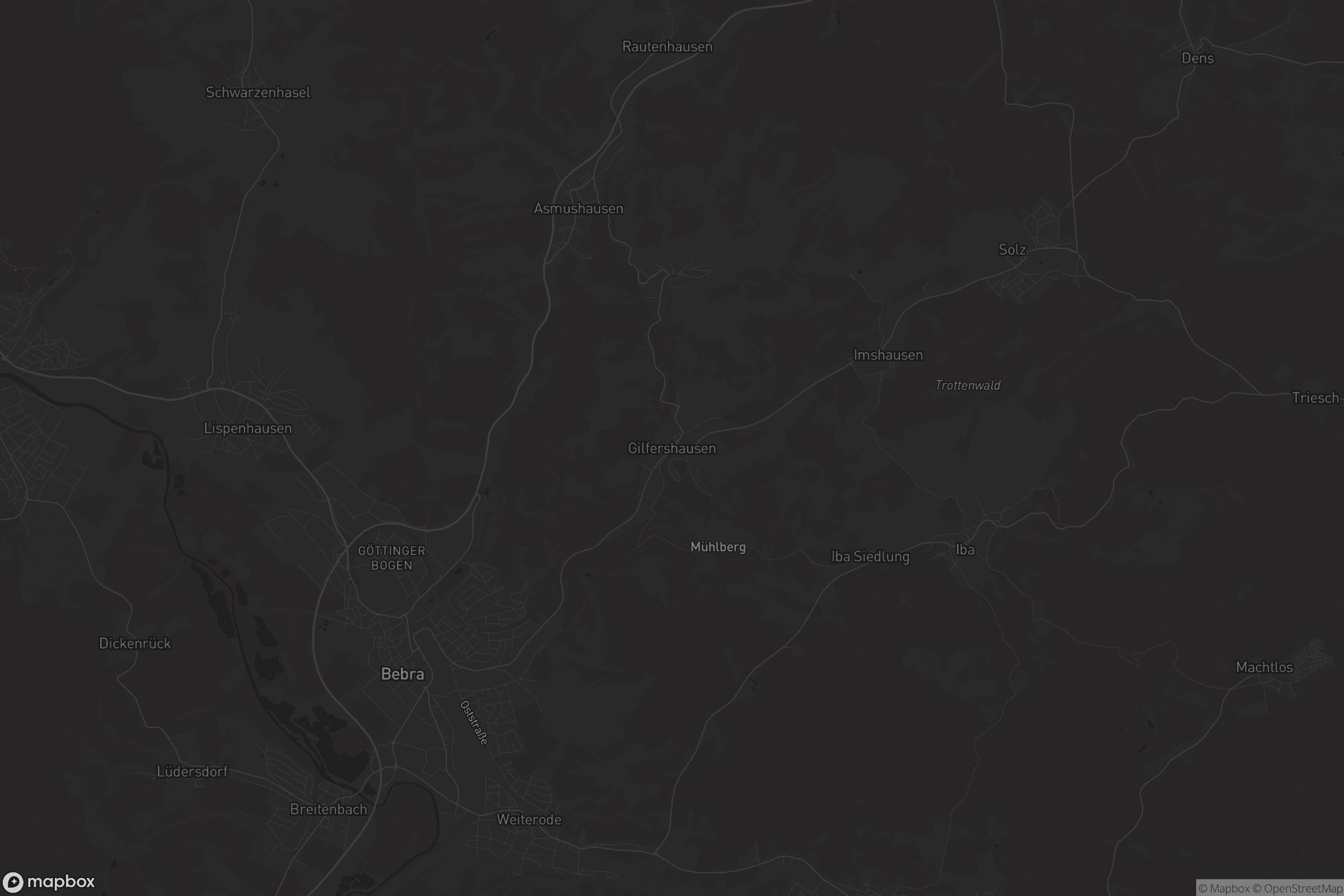 Karte von Gilfershausen