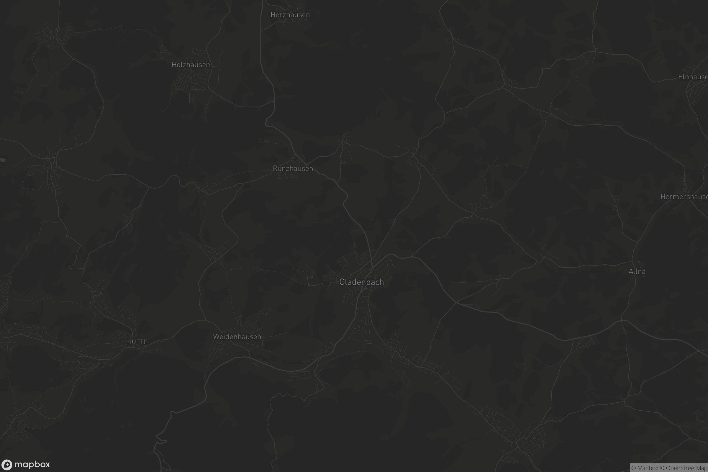 Karte von Gladenbach