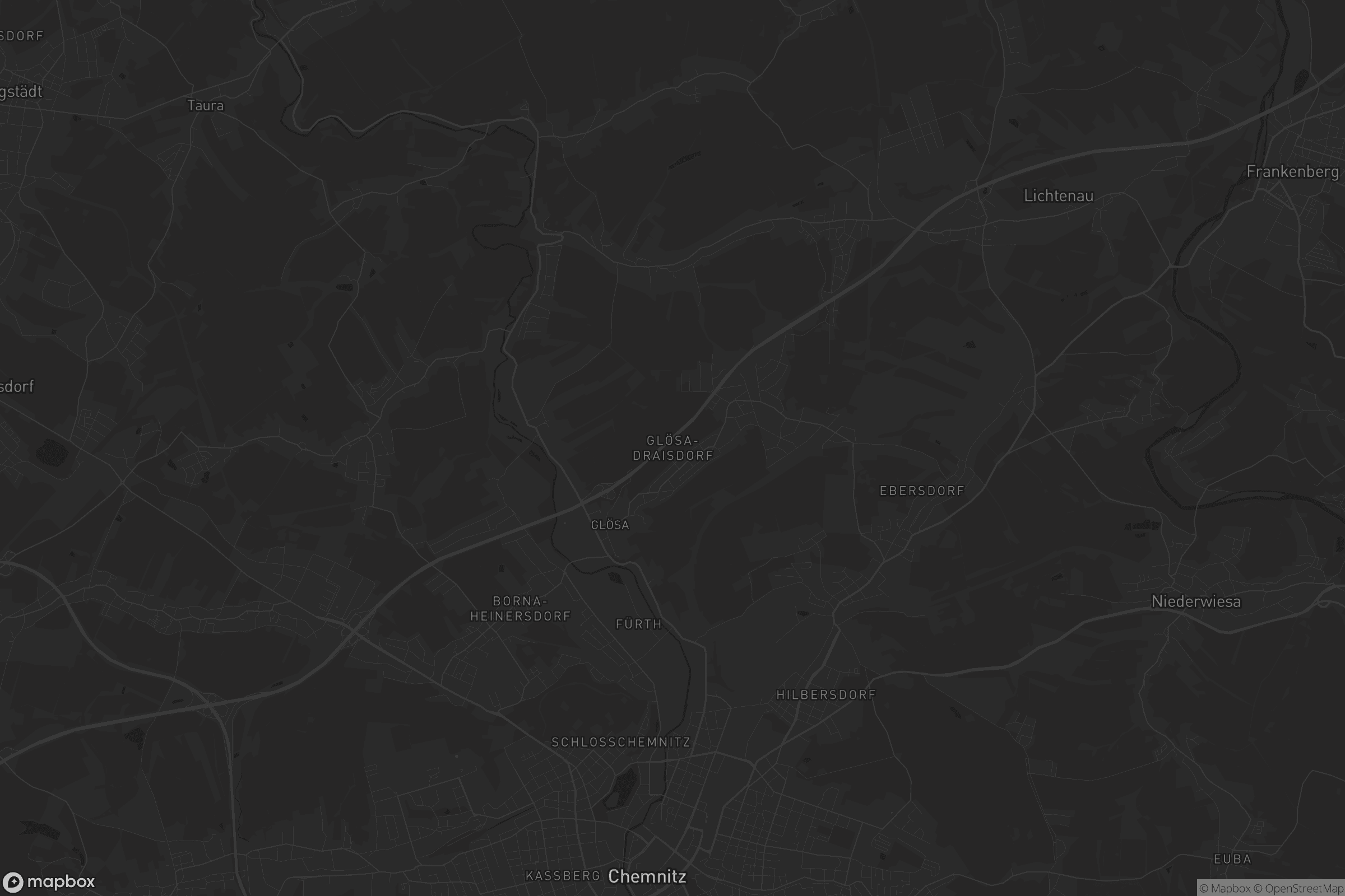 Karte von Glösa-Draisdorf