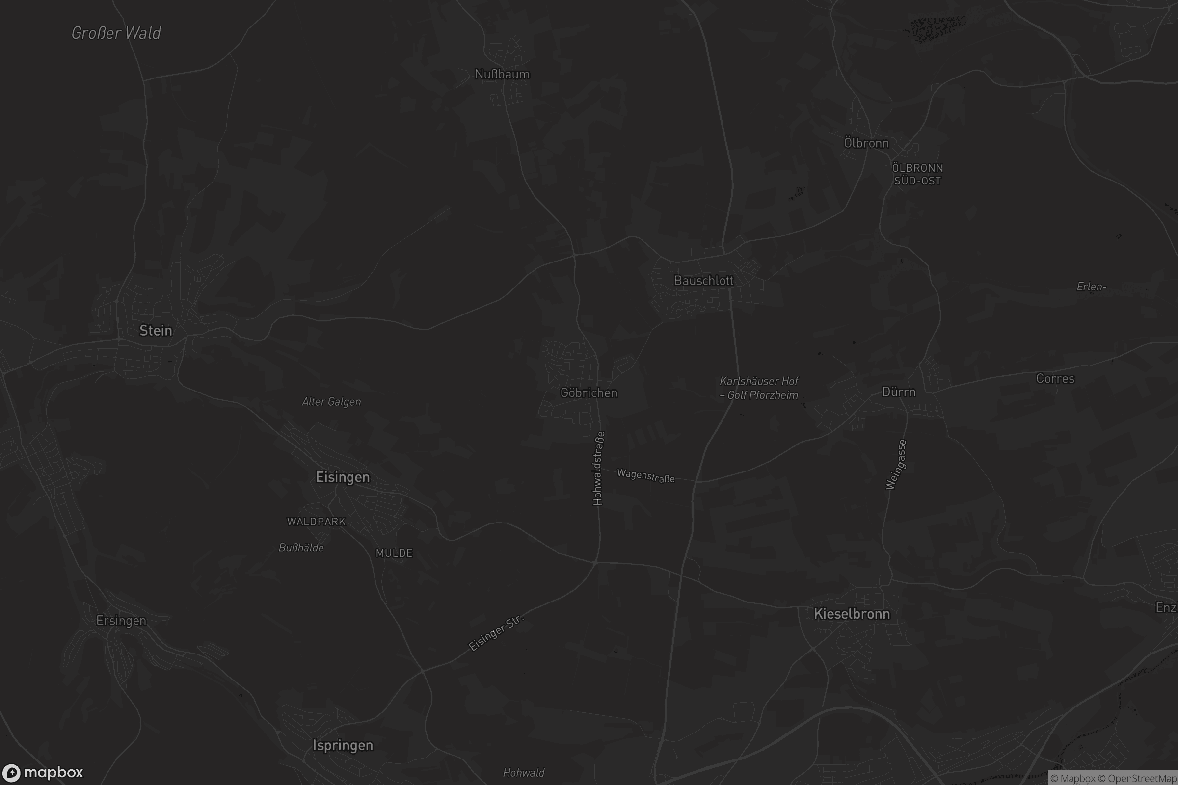 Karte von Göbrichen